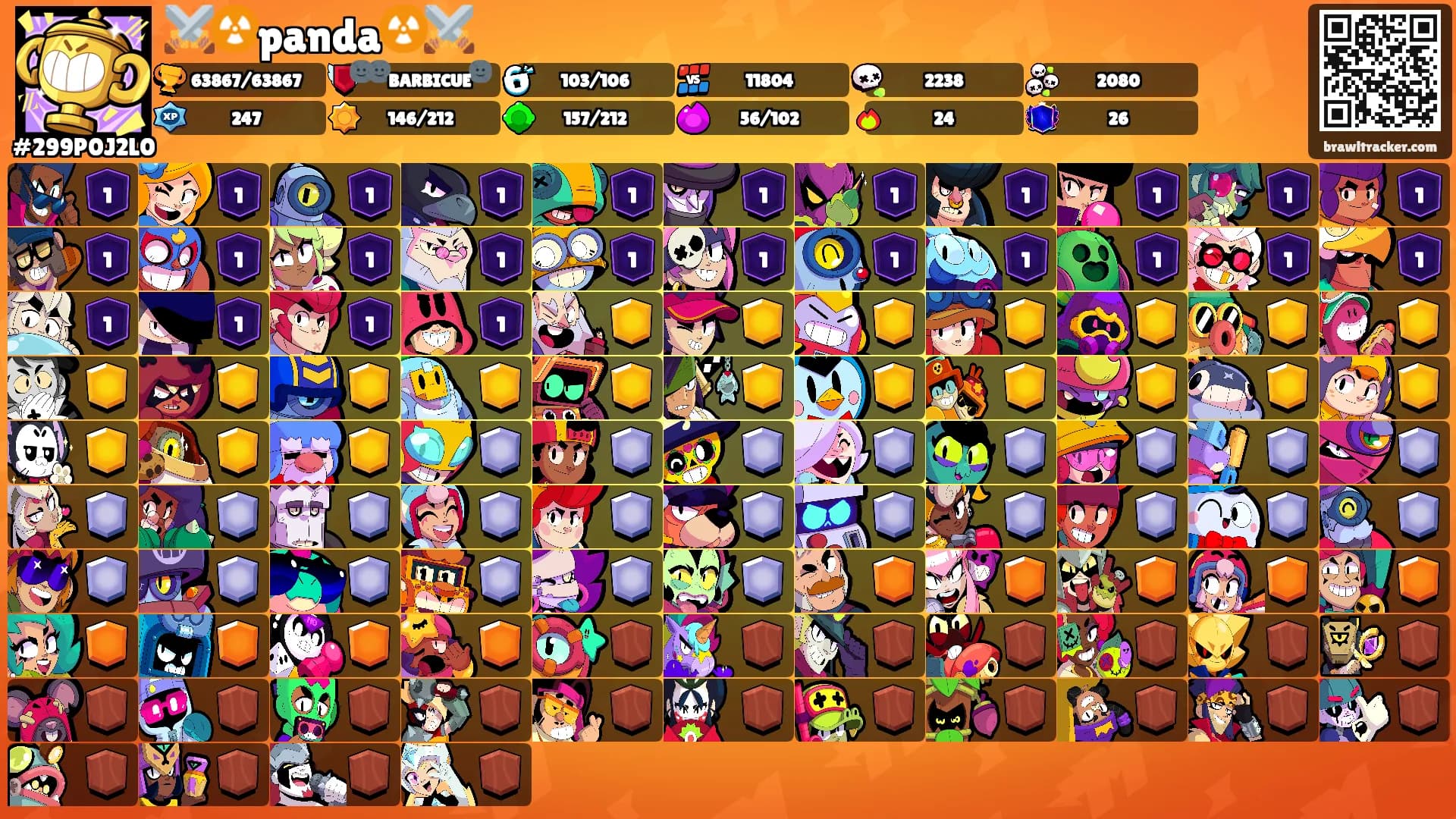 ⚔️☢️panda☢️⚔️'s Ranks