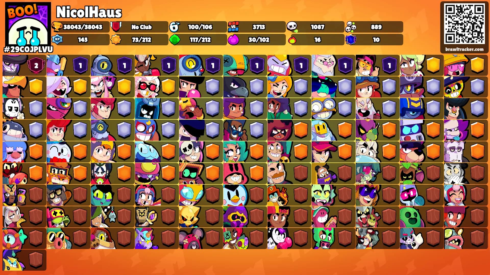 NicolHaus's Ranks