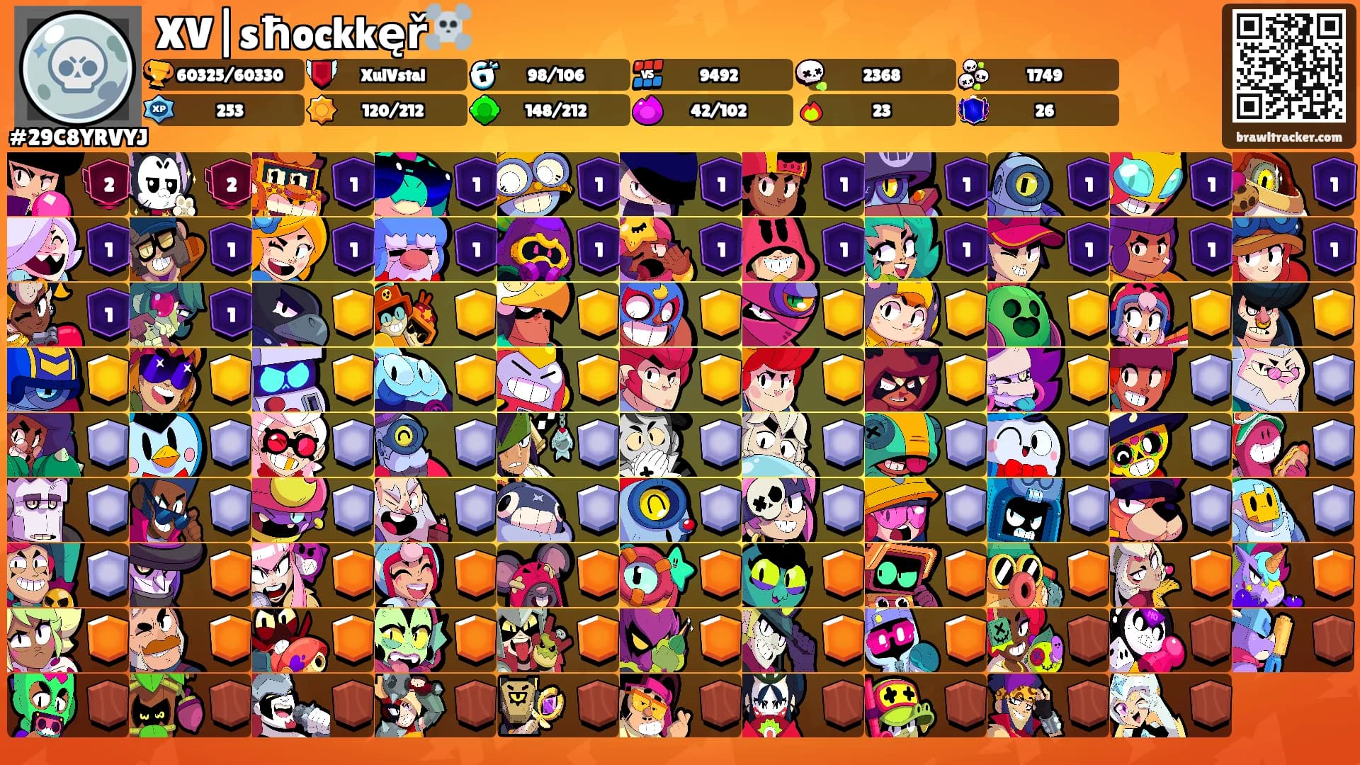 XV|sħockkęř☠️'s Ranks
