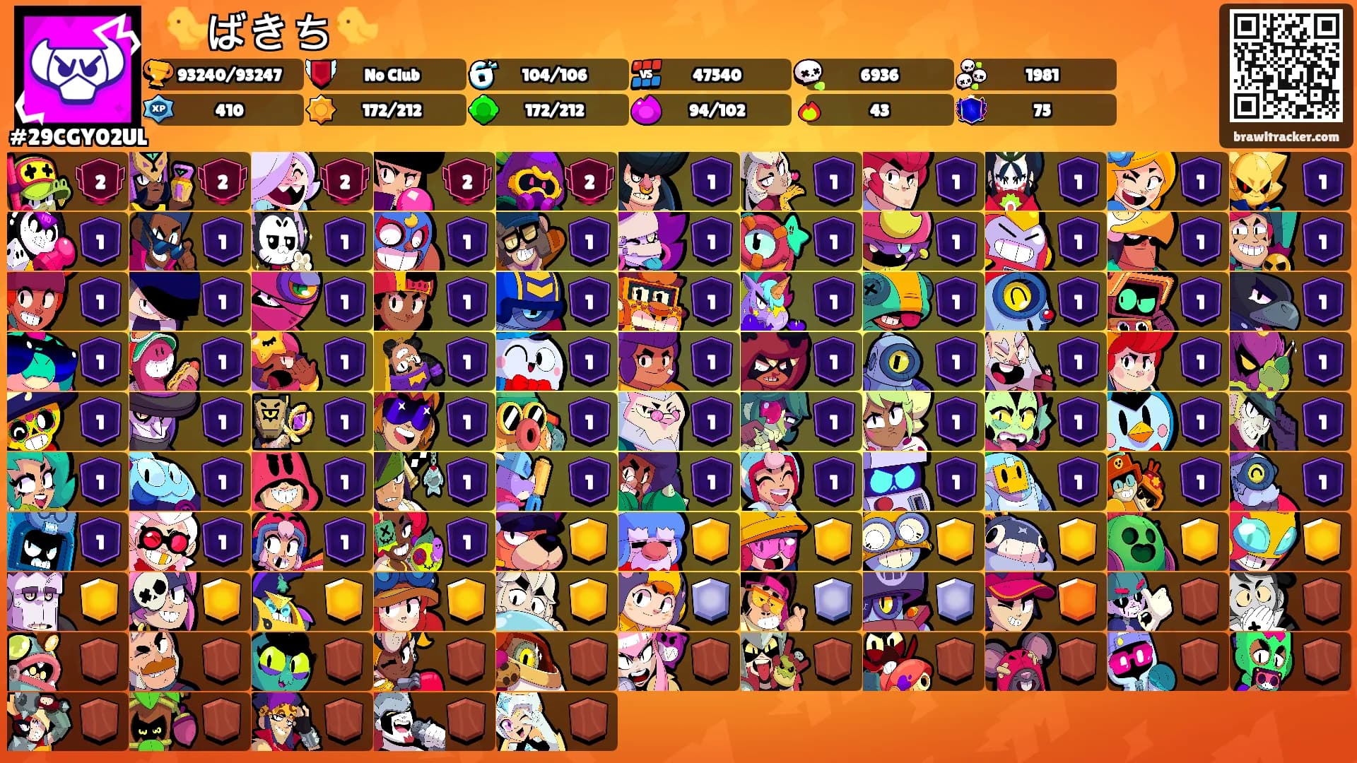 ꧁🐤ばきち🐤꧂'s Ranks