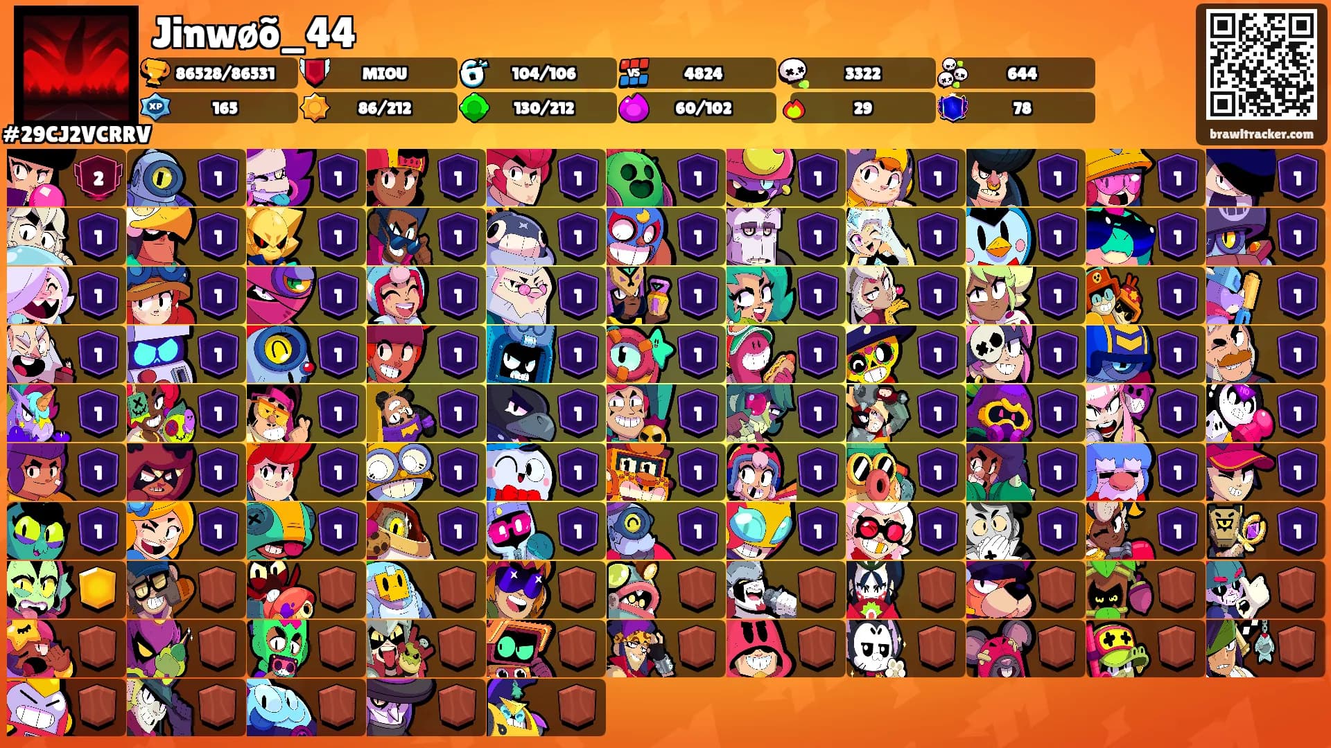 Jinwøõ_44's Ranks