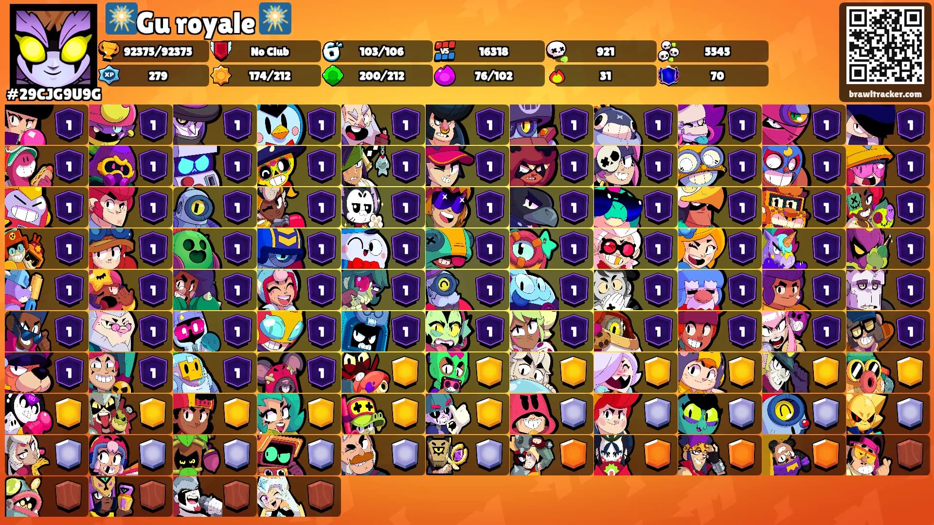 🎆Gu royale 🎆's Ranks