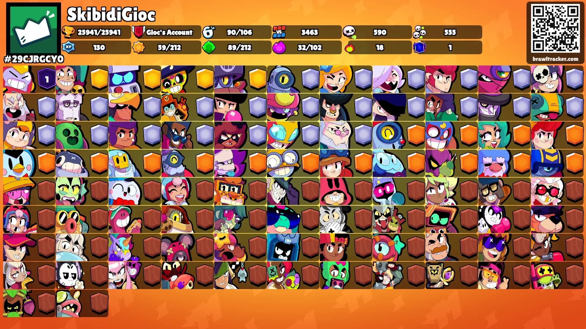 SkibidiGioc's Ranks