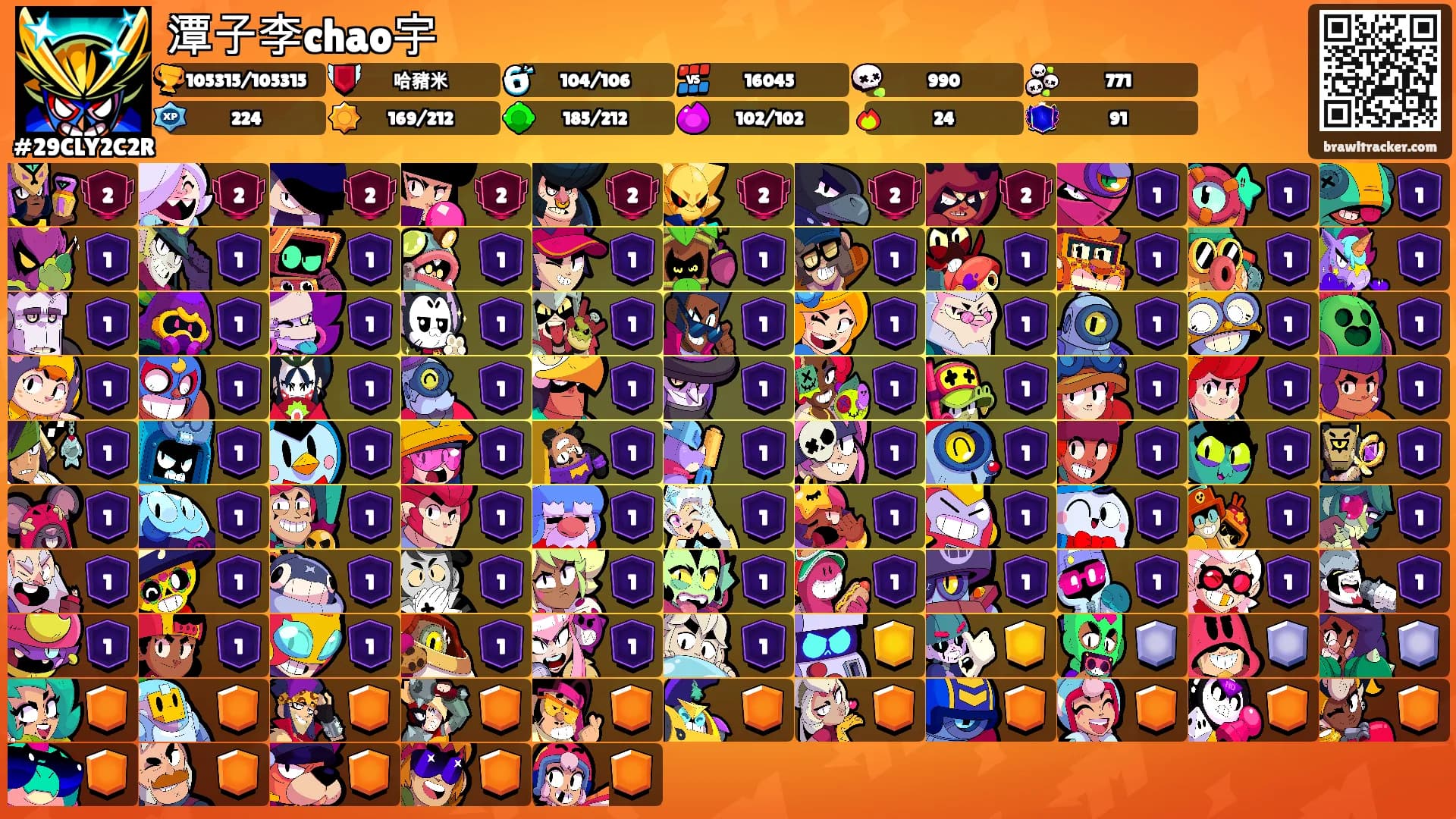 潭子李chao宇's Ranks