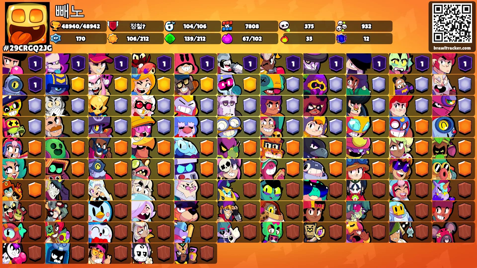 빼노's Ranks