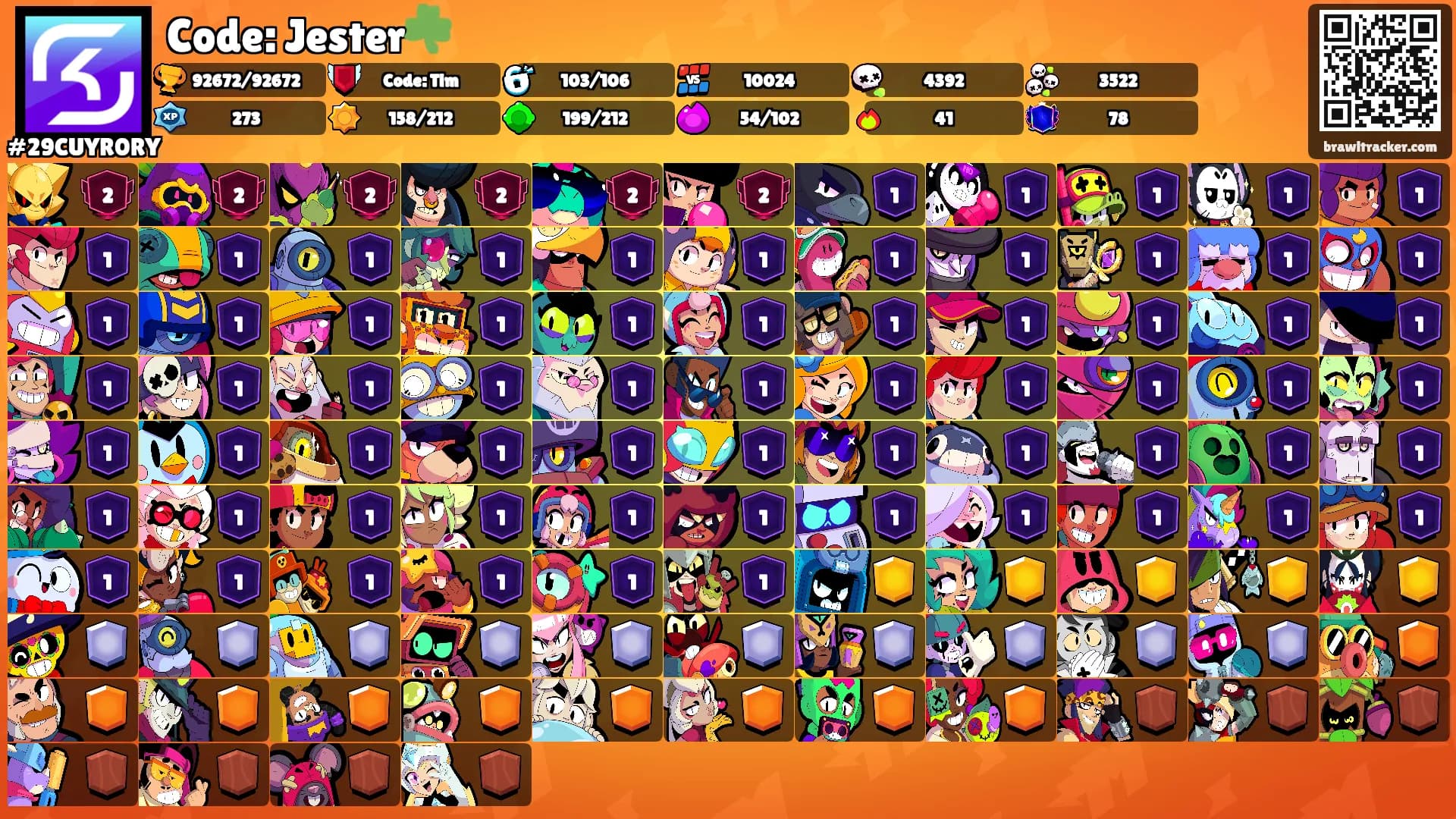 Code: Jester☘️'s Ranks
