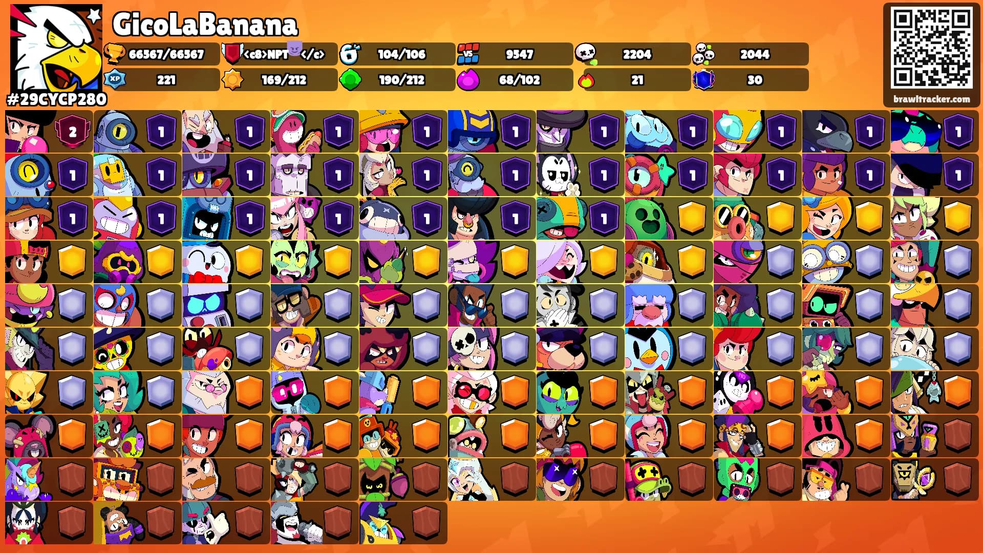 GicoLaBanana's Ranks