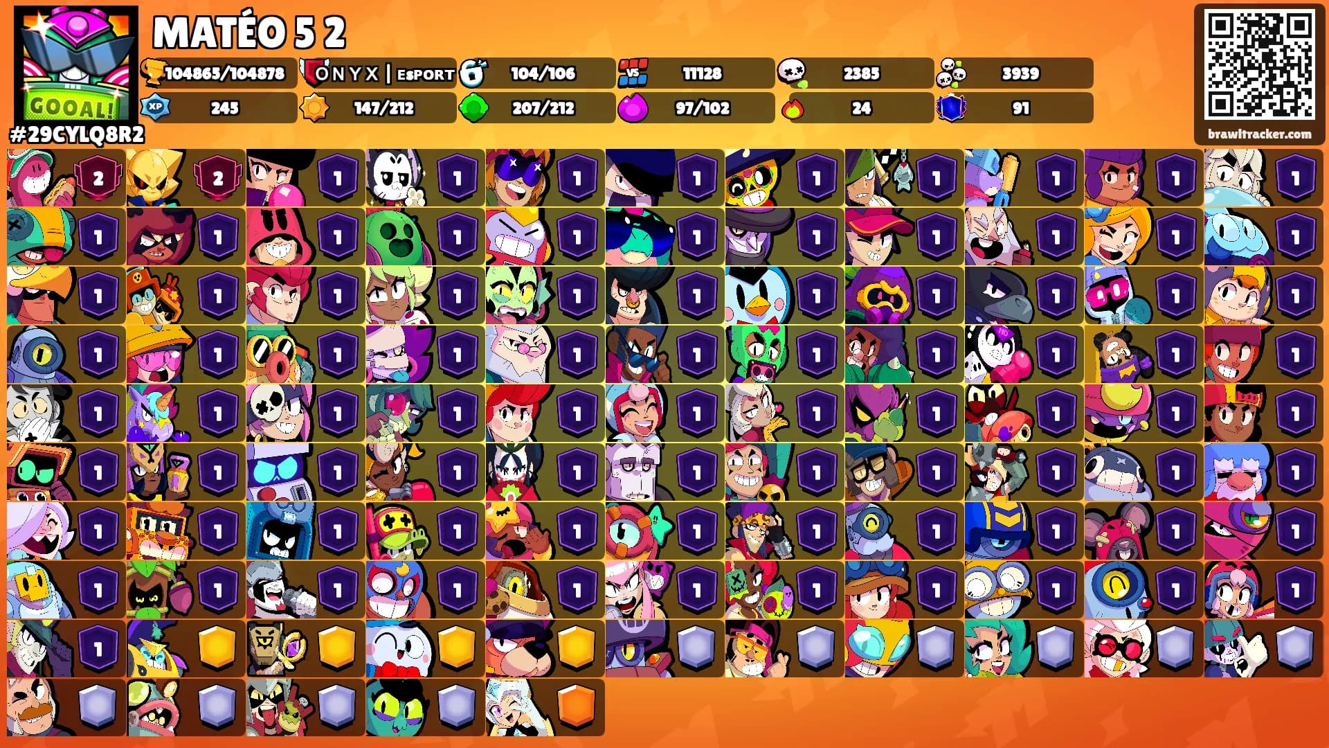 MATÉO 5 2's Ranks