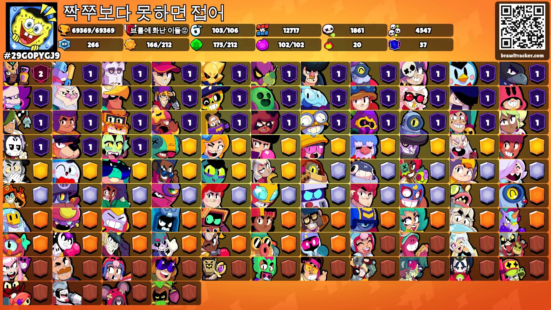 짝쭈보다 못하면 접어's Ranks