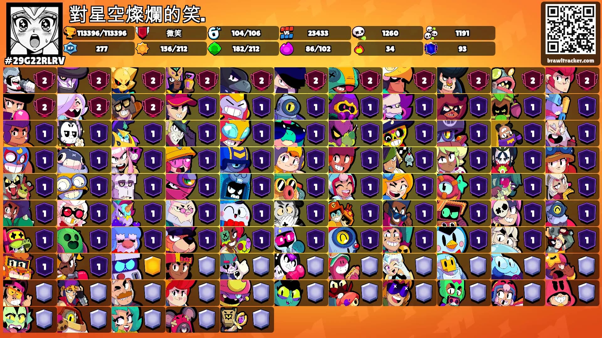 對星空燦爛的笑.'s Ranks