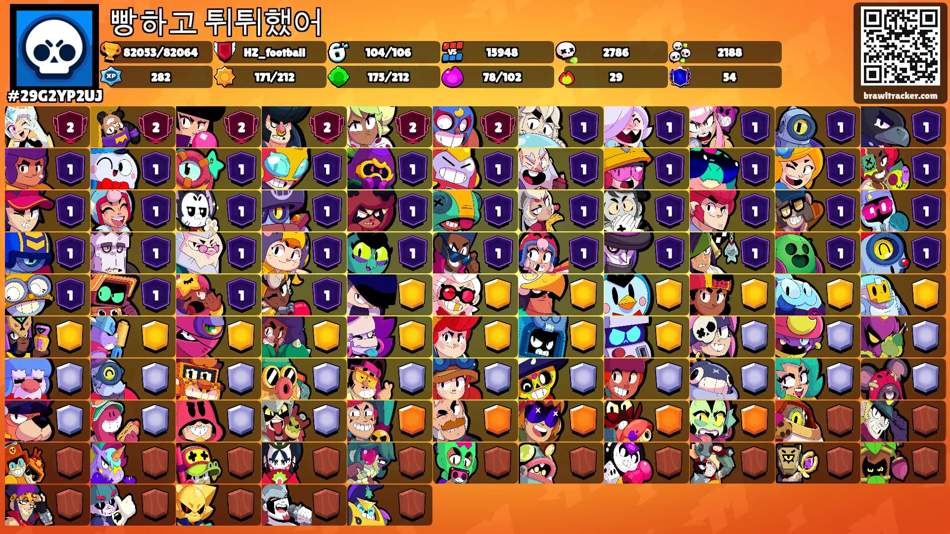빵하고 튀튀했어's Ranks
