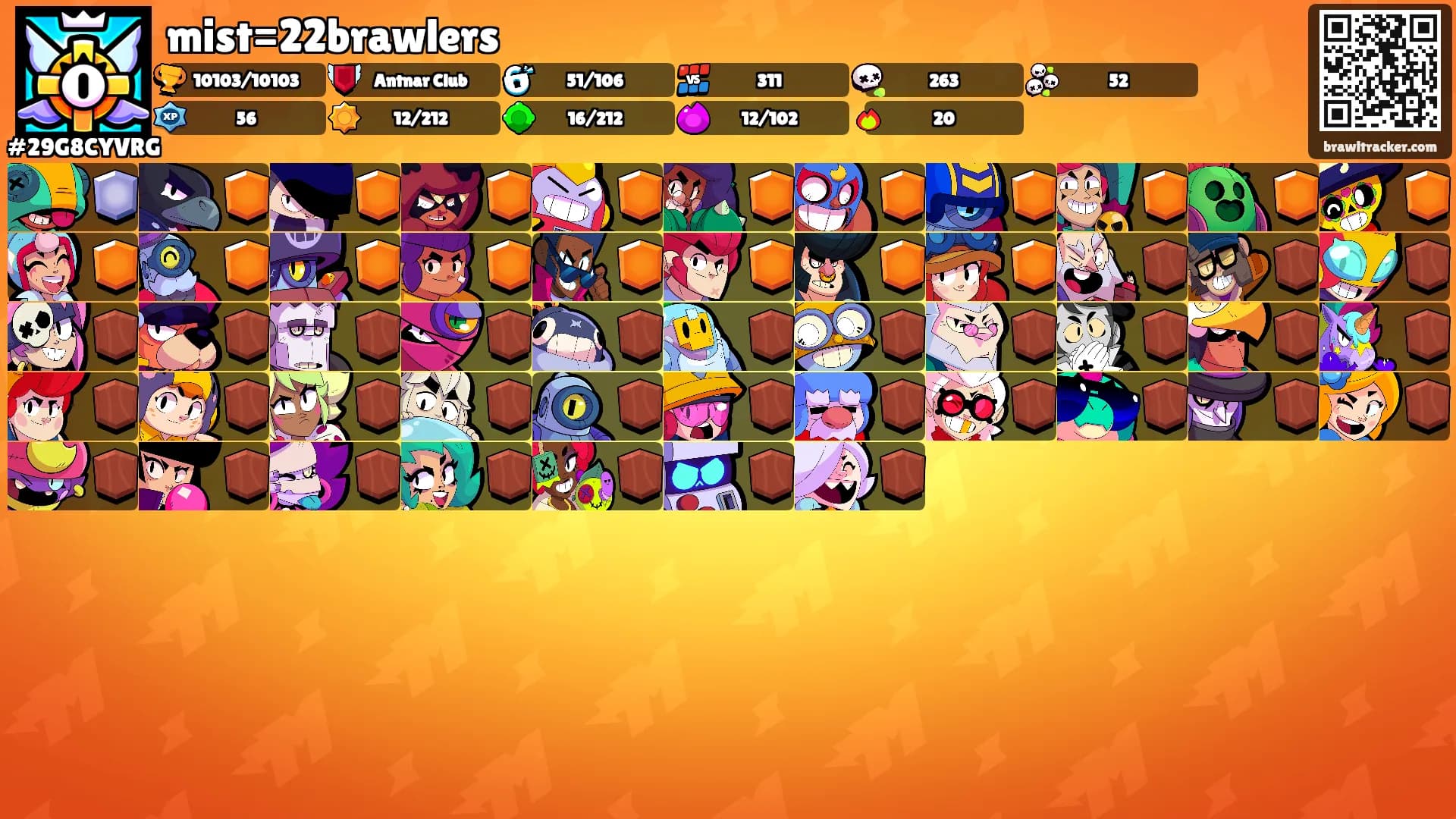 mist=22brawlers's Ranks
