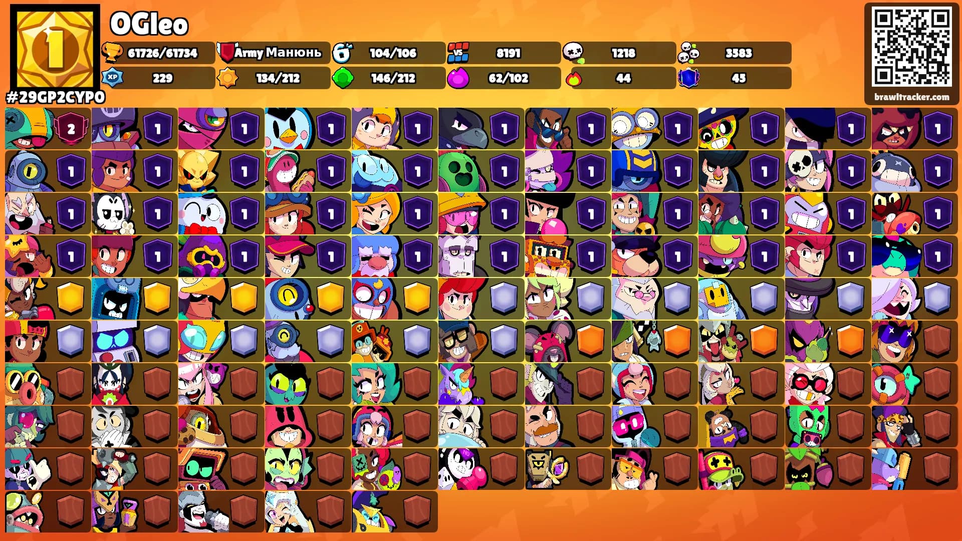 OGleo's Ranks
