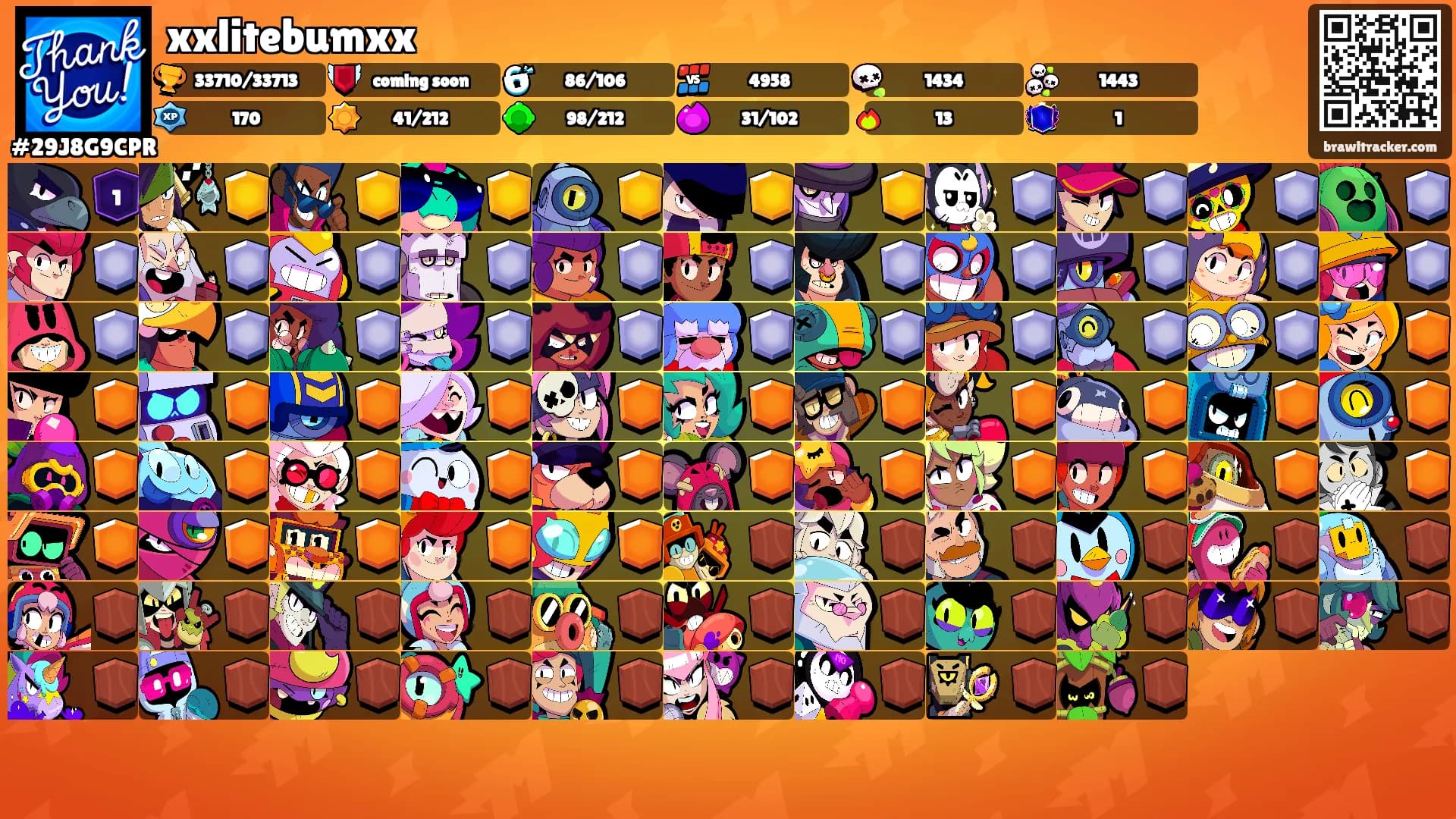 xxlitebumxx's Ranks