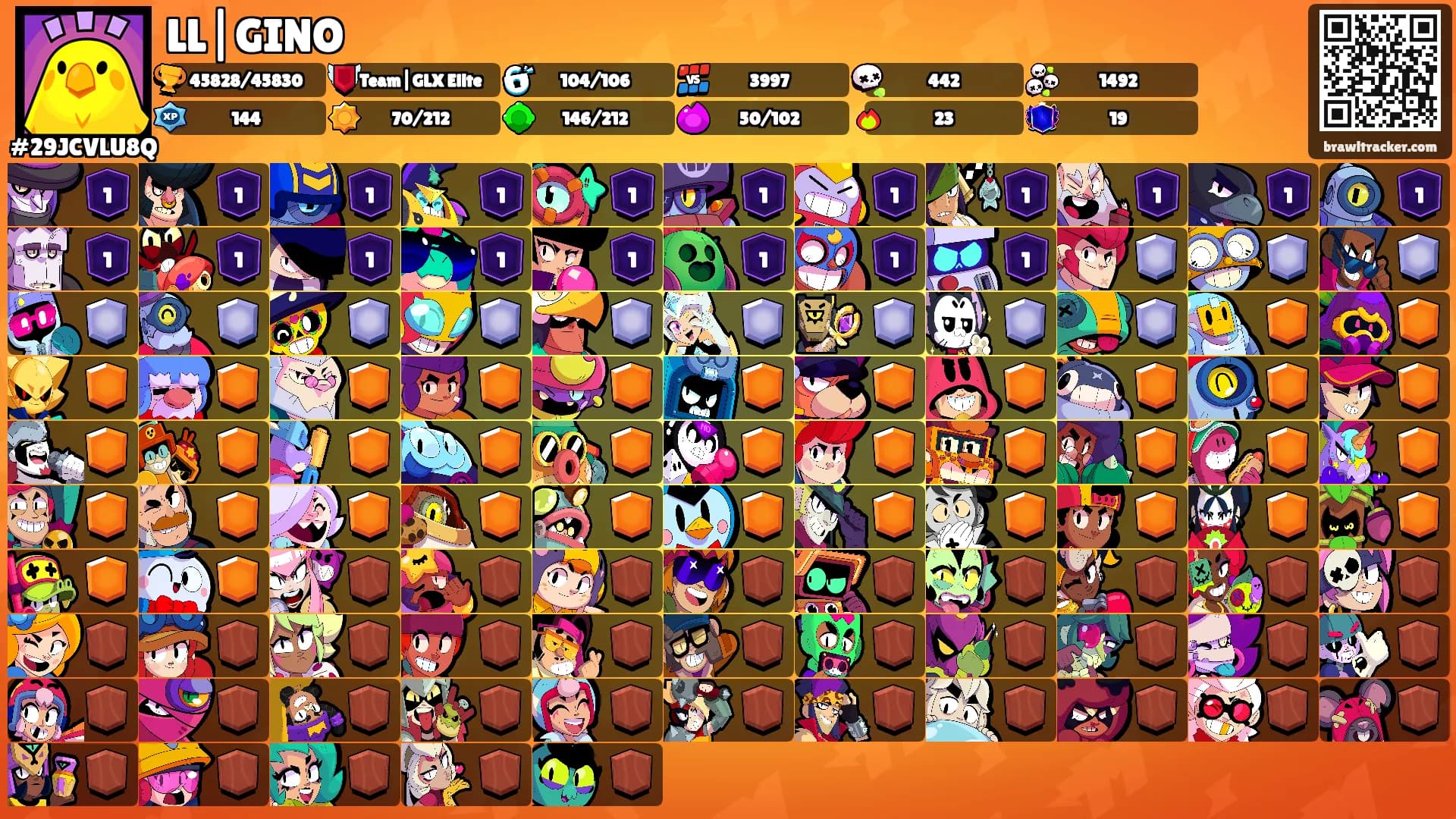 LL|GINO's Ranks