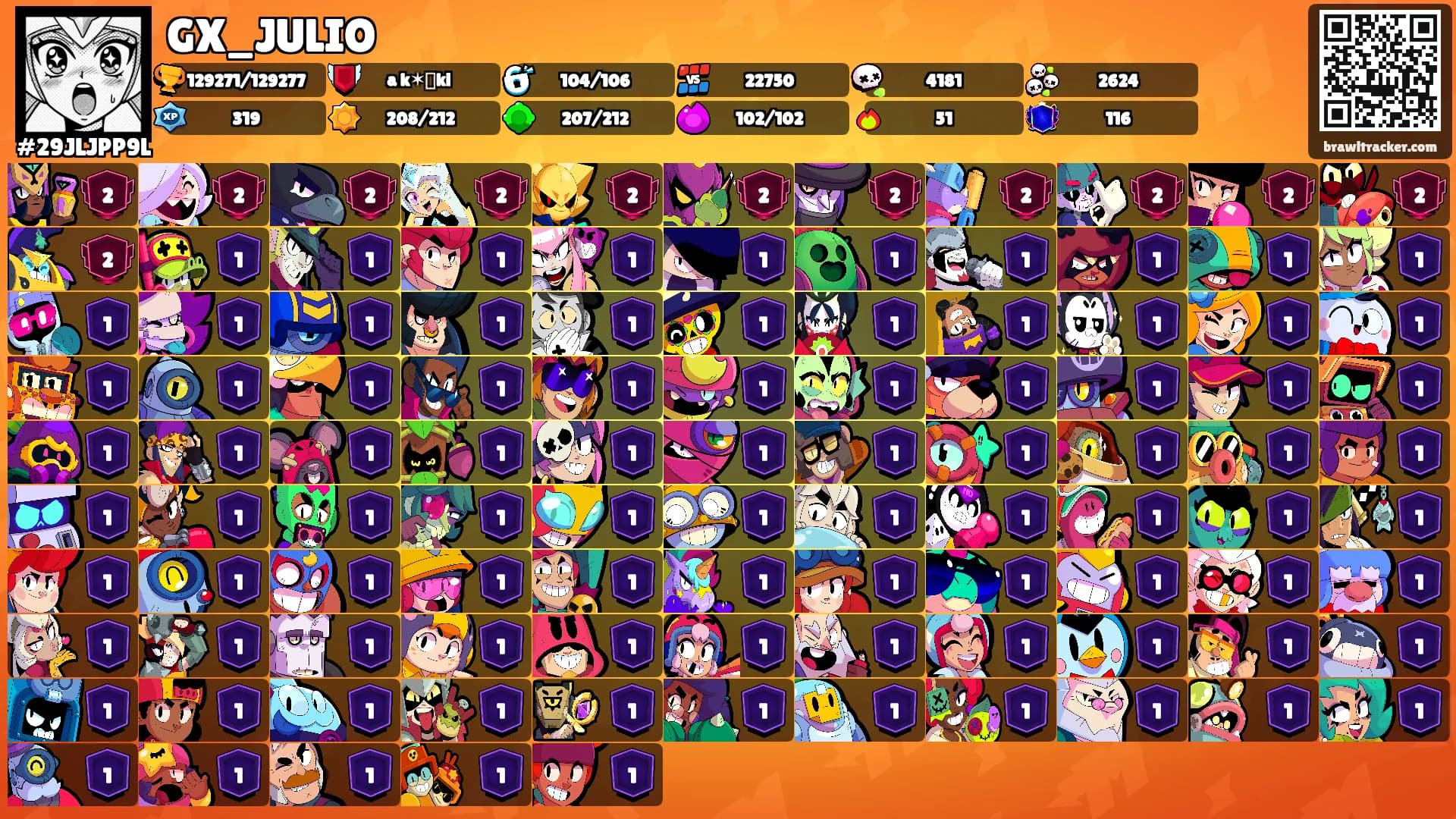 GX_JULIO's Ranks