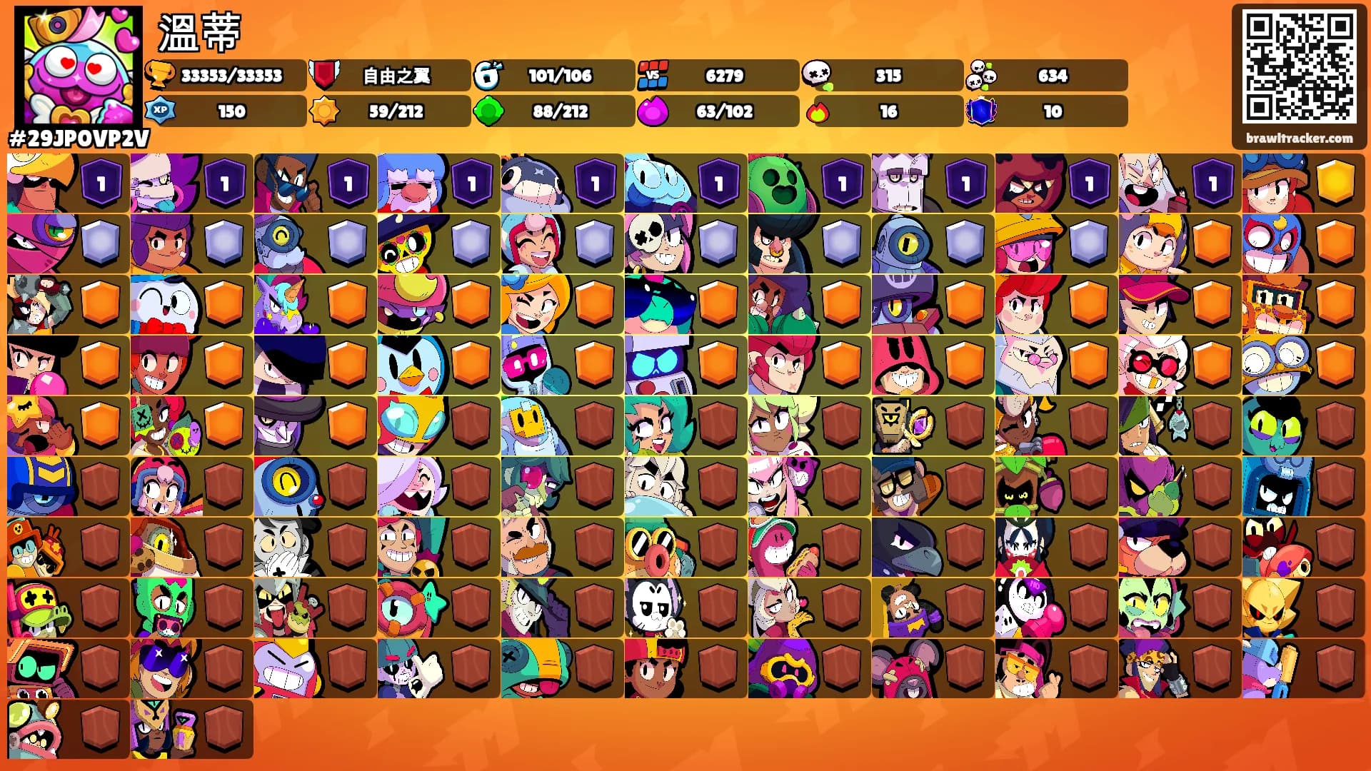 溫蒂's Ranks