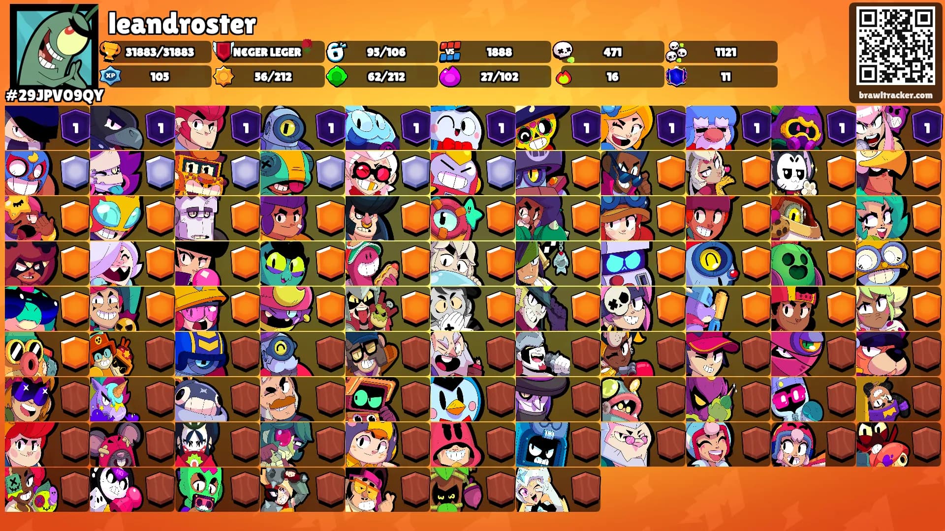 leandroster's Ranks