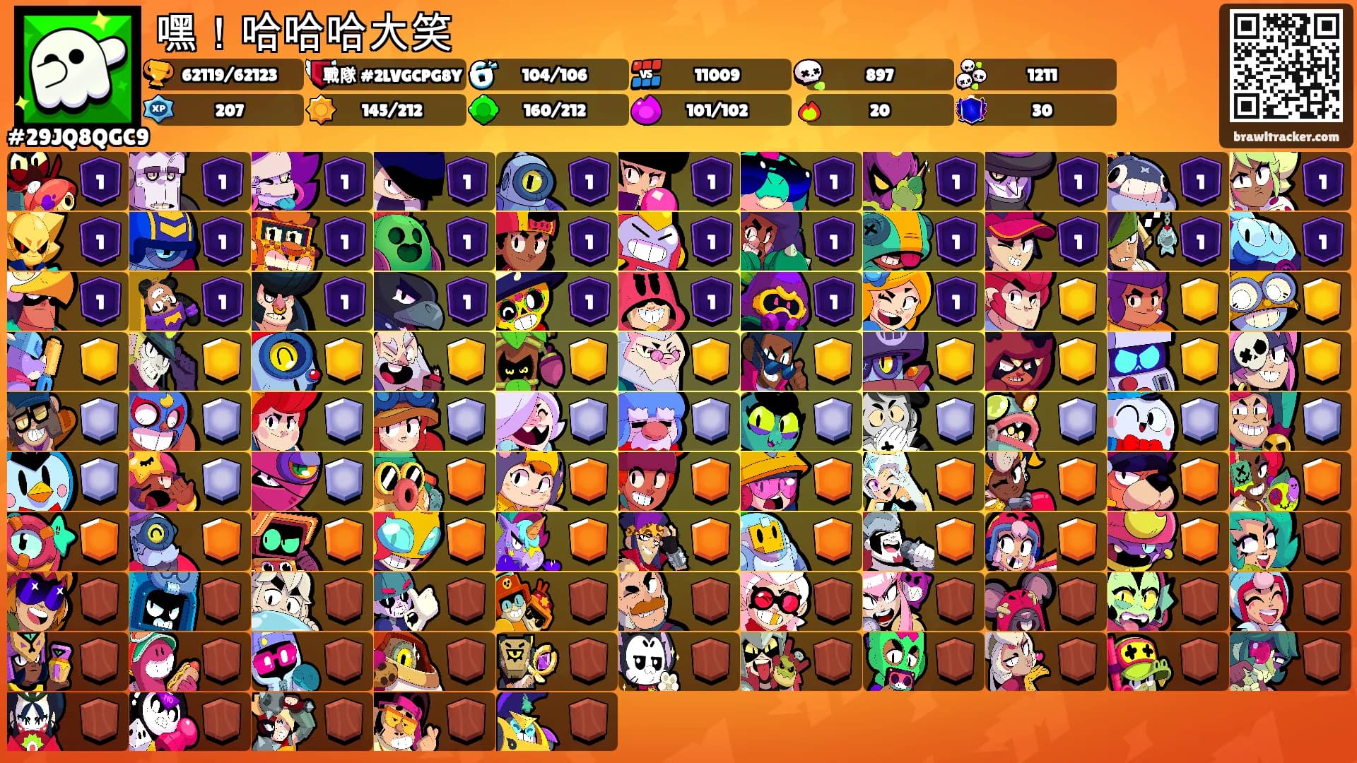 嘿！哈哈哈大笑's Ranks