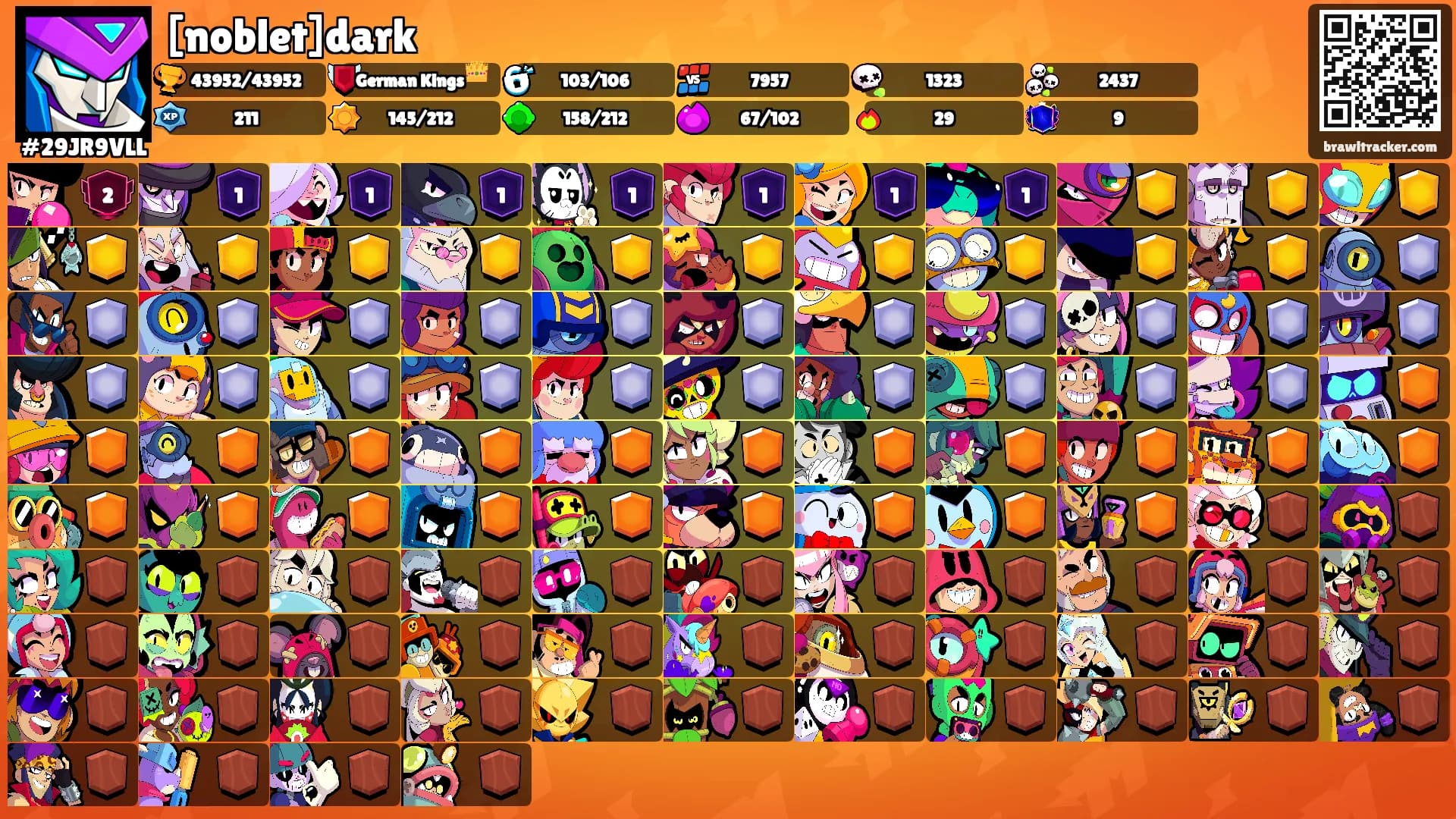 [noblet]dark's Ranks