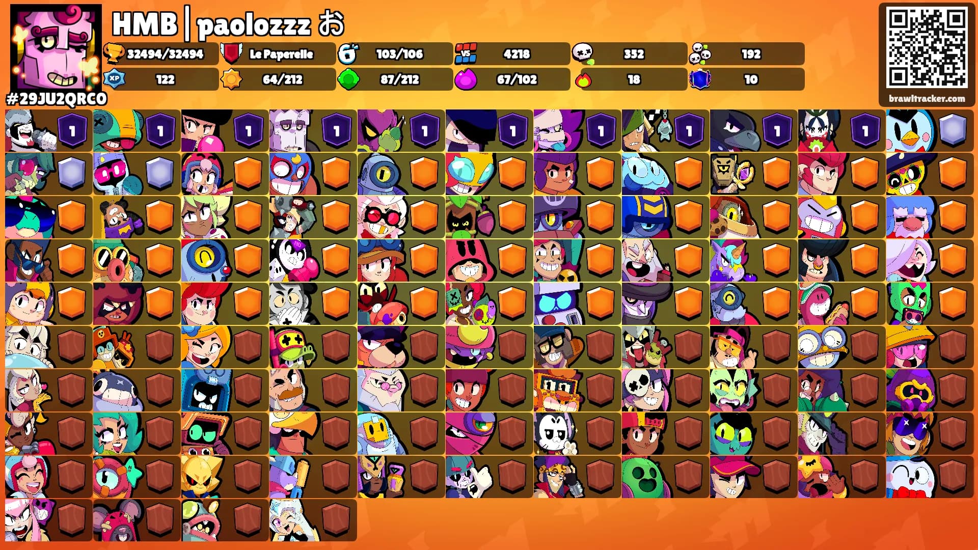 HMB|paolozzz お's Ranks