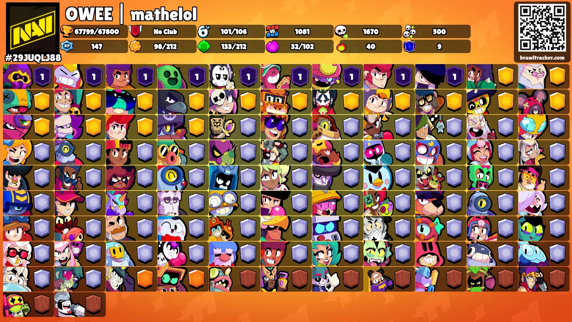 OWEE | mathelol's Ranks