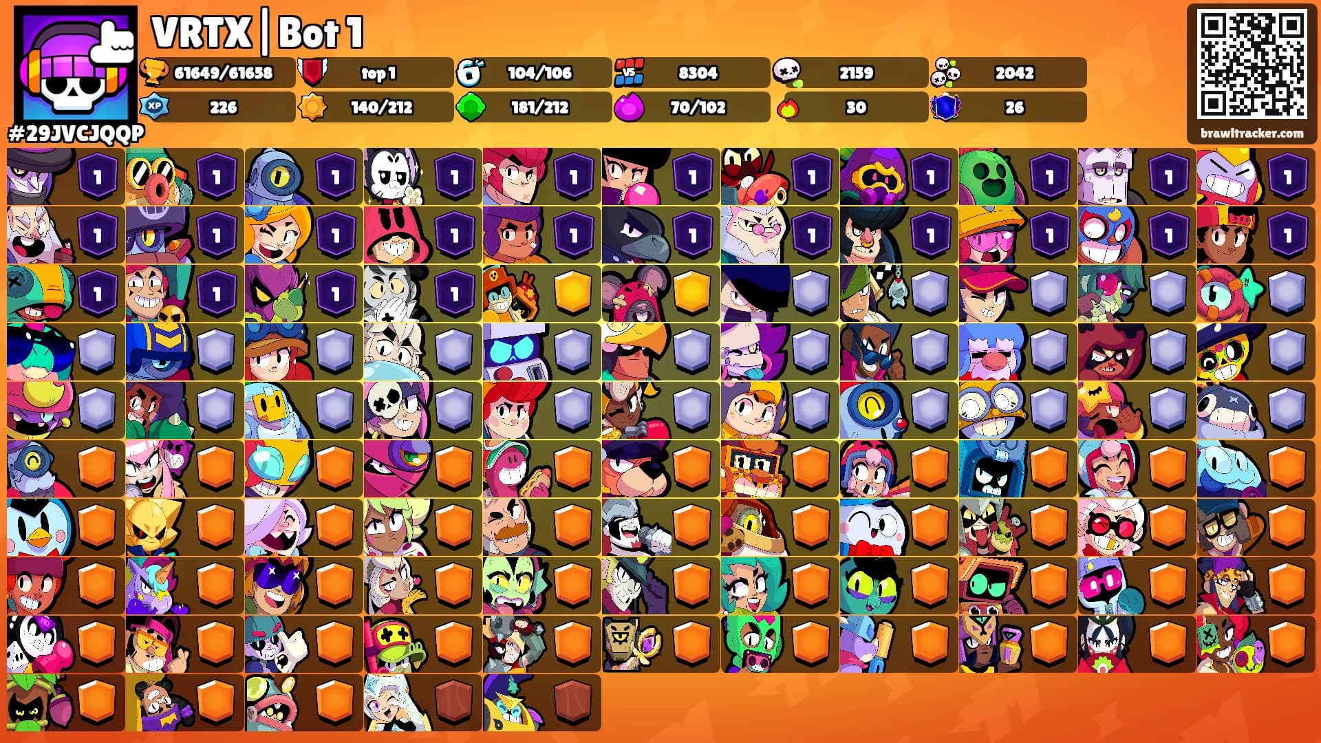 VRTX|Bot 1's Ranks