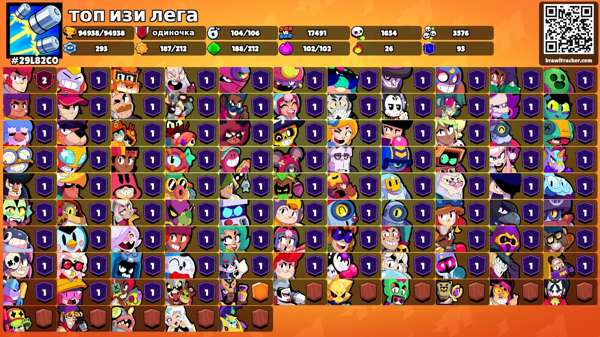 топ изи лега's Ranks