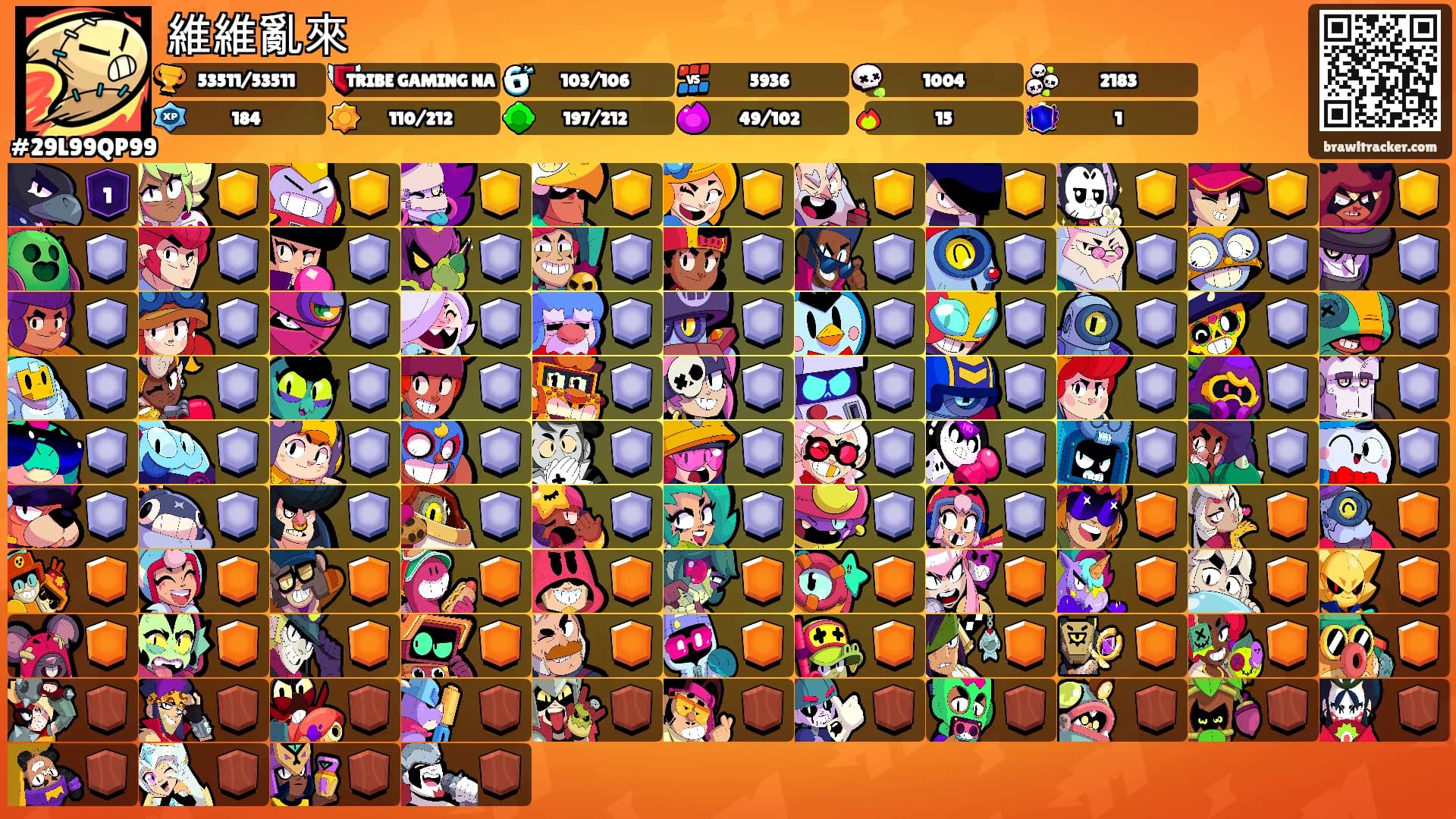 維維亂來's Ranks