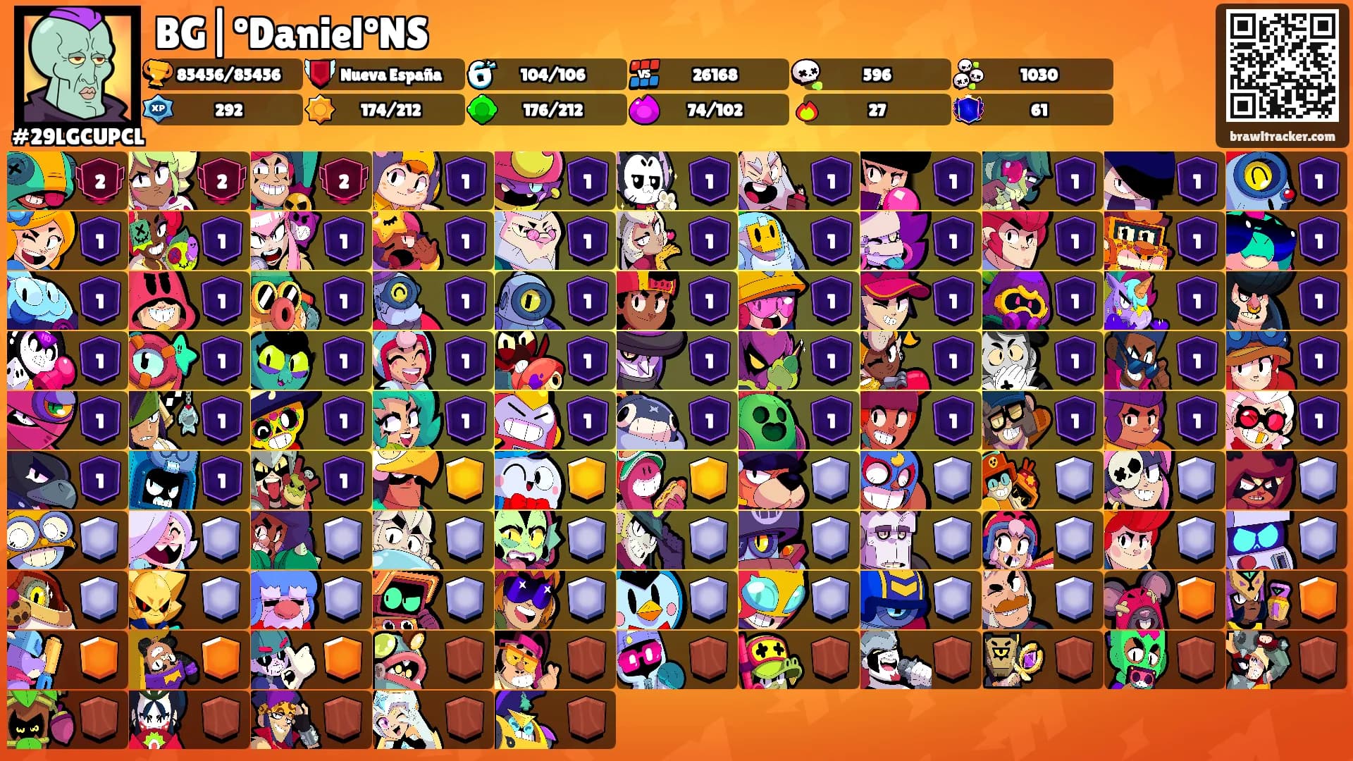 BG|ºDanielºNS's Ranks