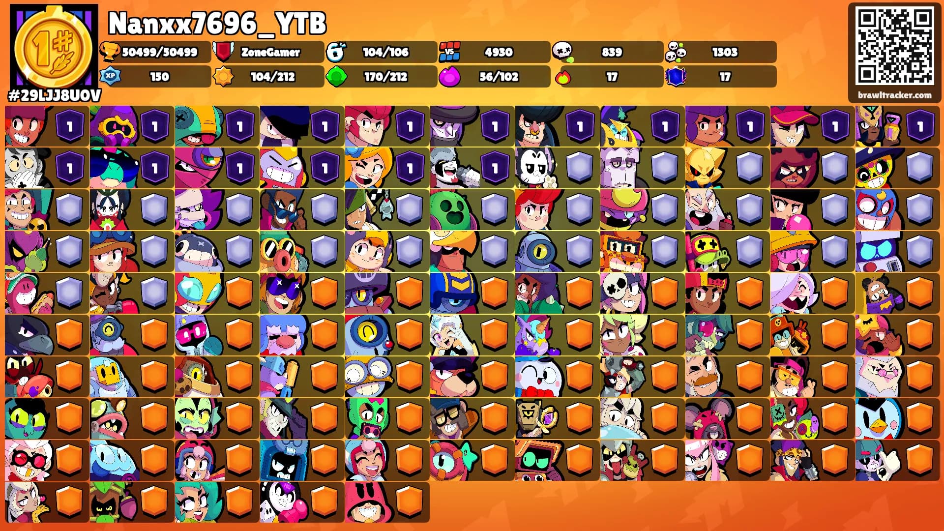 Nanxx7696_YTB's Ranks