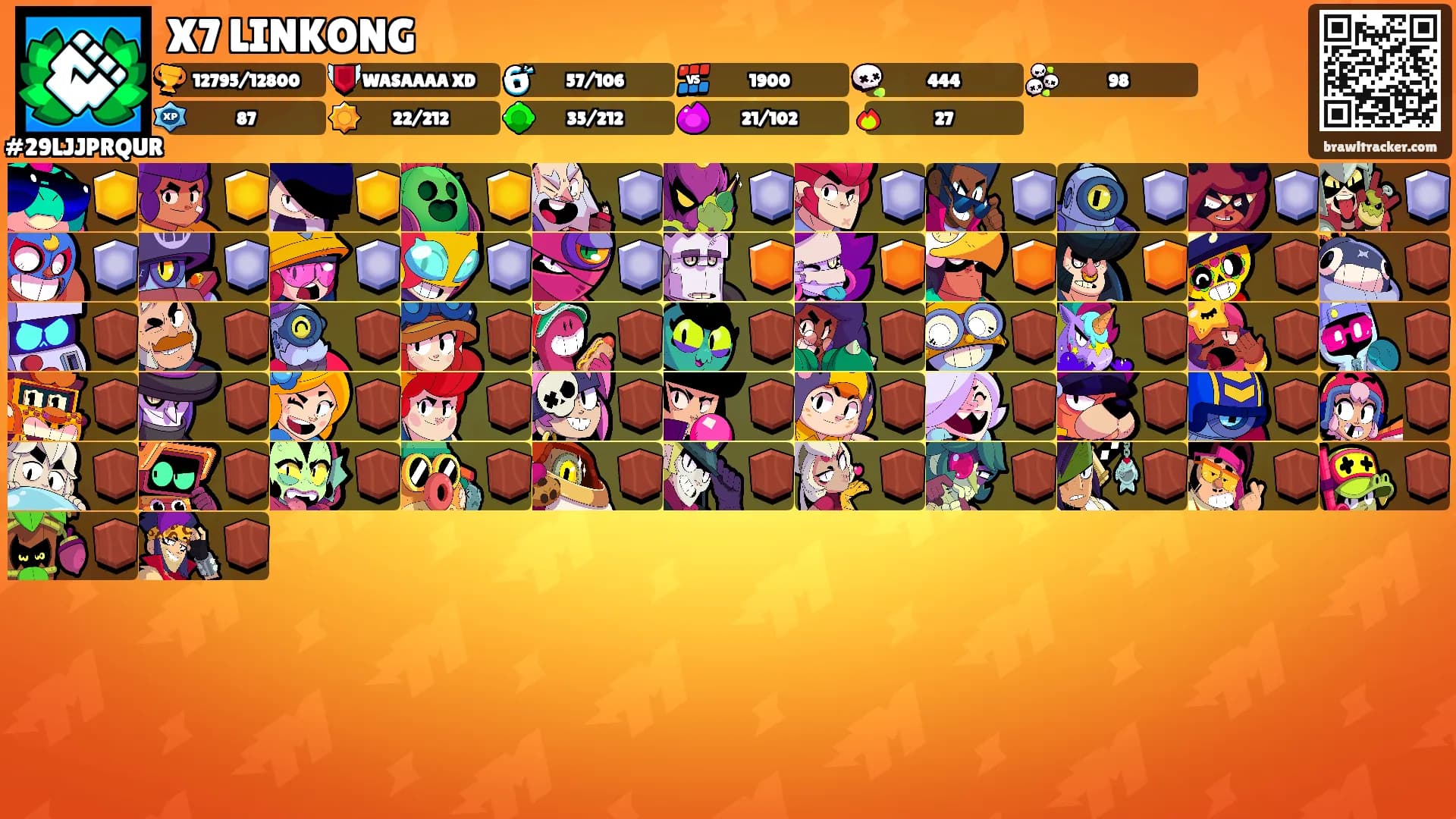 X7 LINKONG's Ranks