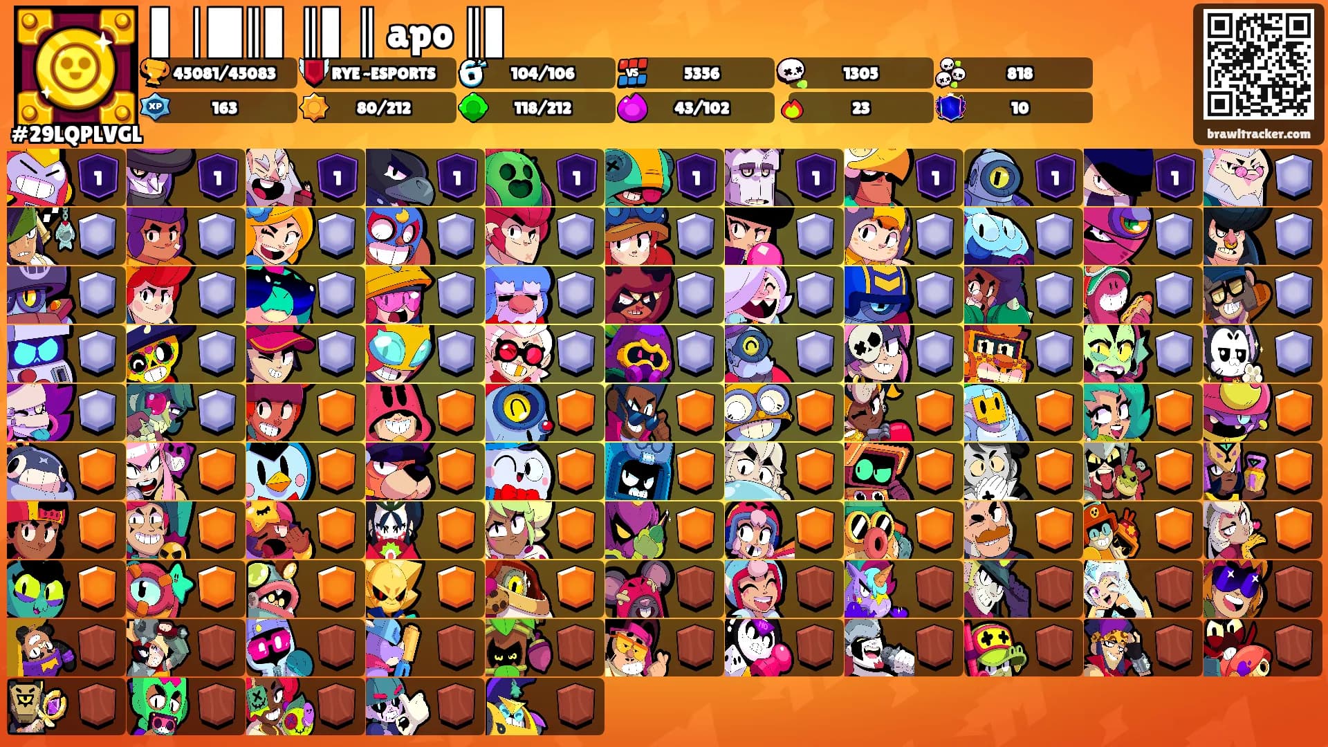 ▌│█║▌║▌║ apo ║▌'s Ranks