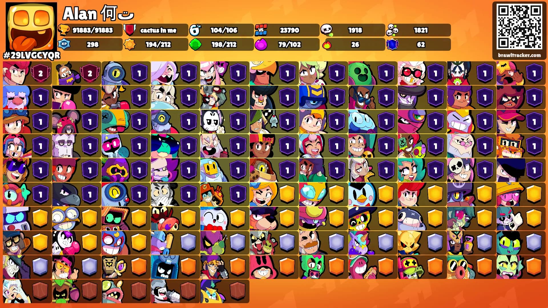 Alan 何ت's Ranks