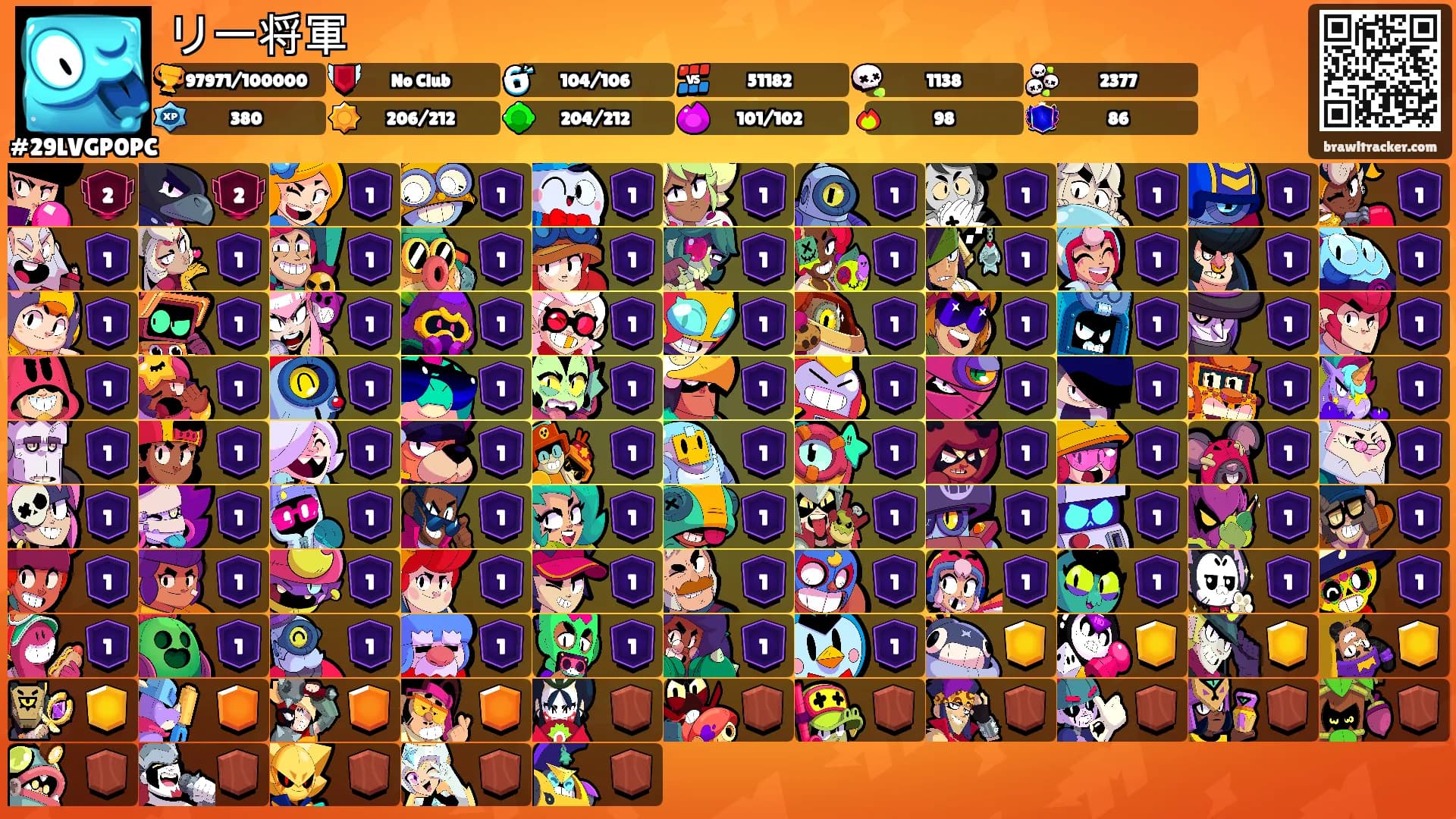 リー将軍's Ranks