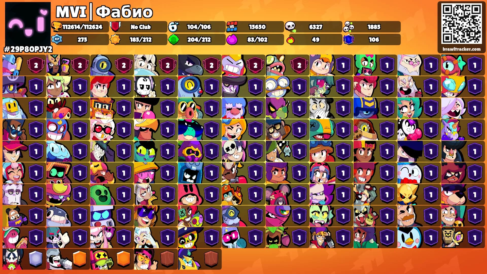 MVI|Фабио's Ranks