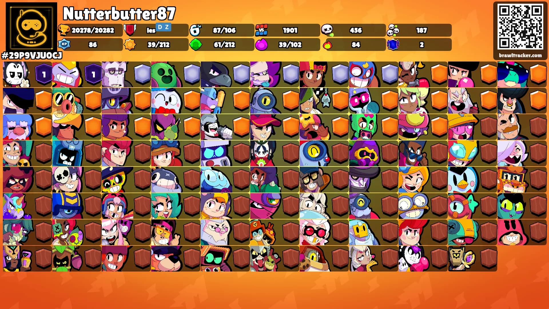 Nutterbutter87's Ranks