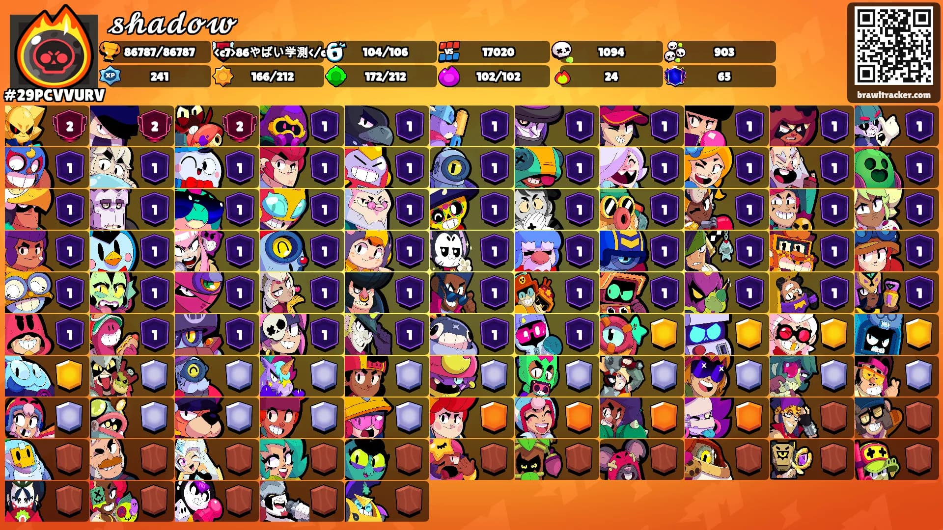 𝓼𝓱𝓪𝓭𝓸𝔀's Ranks