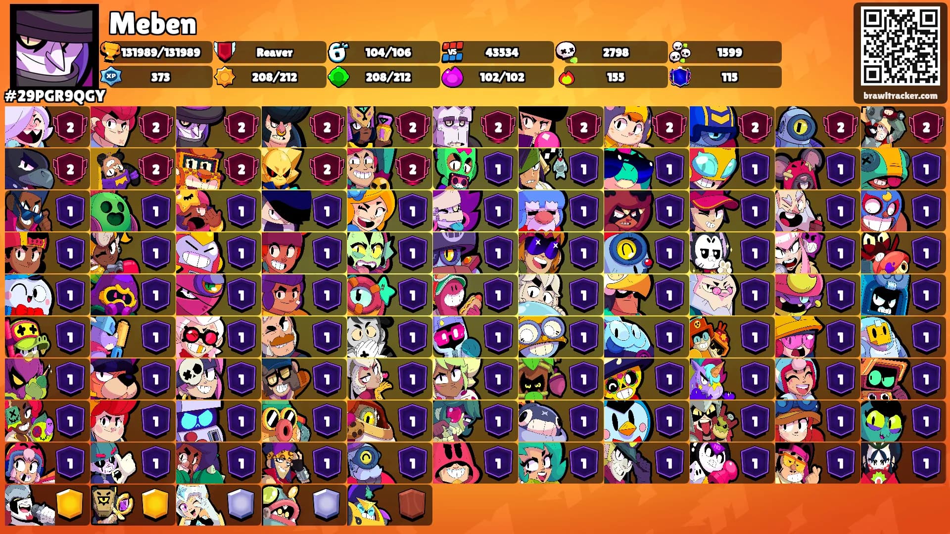 Meben's Ranks