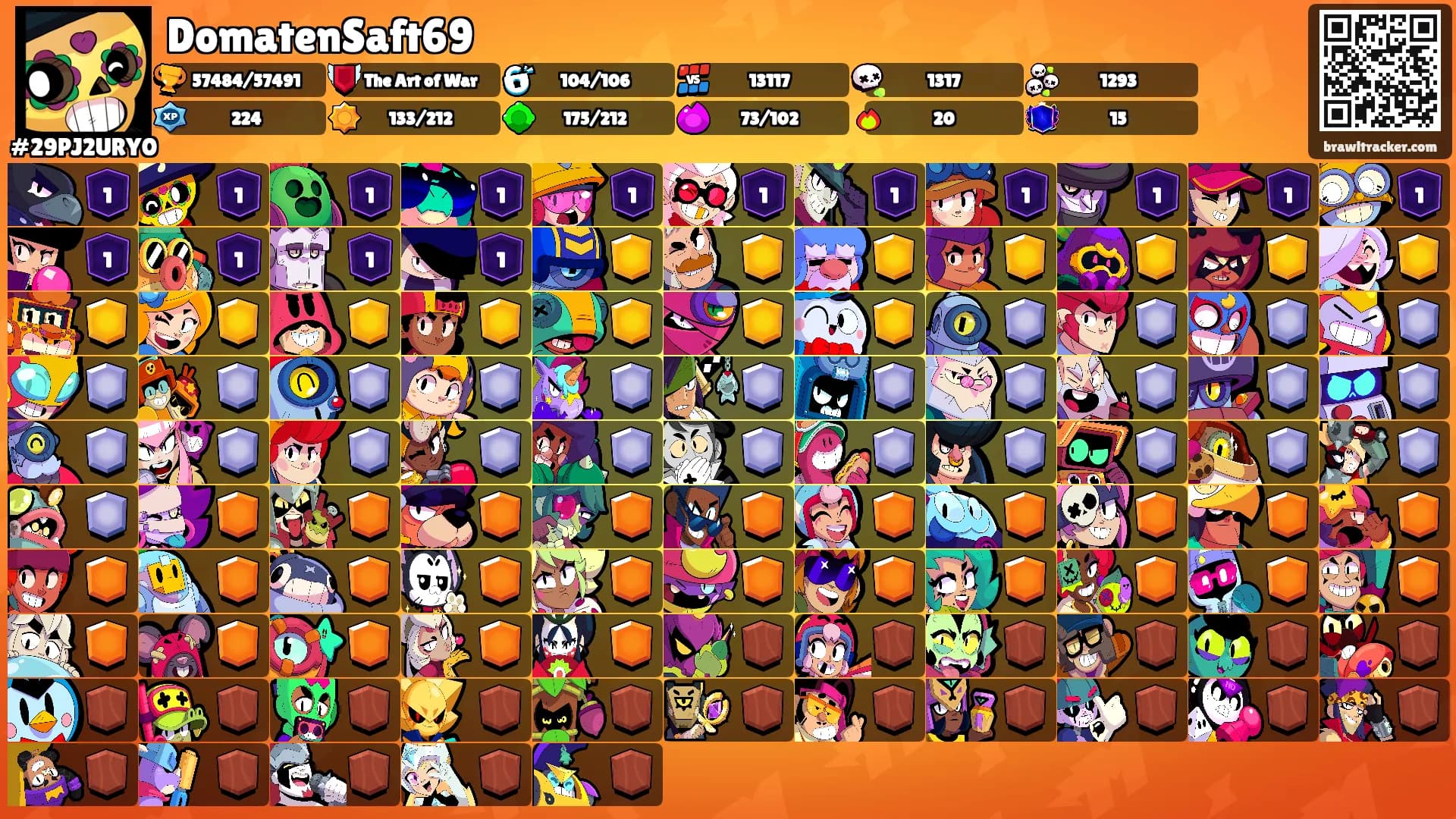 DomatenSaft69's Ranks