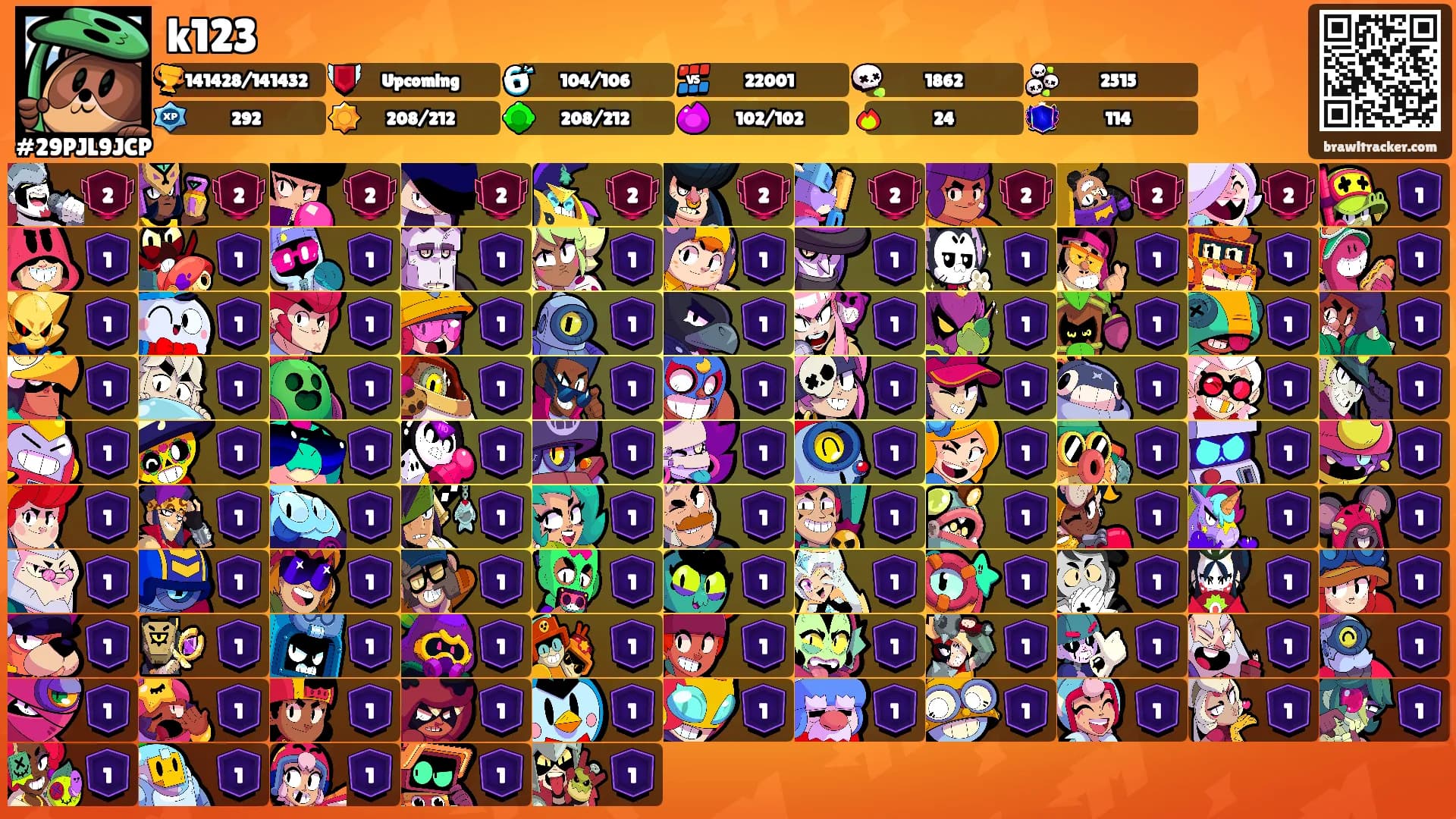 k123's Ranks