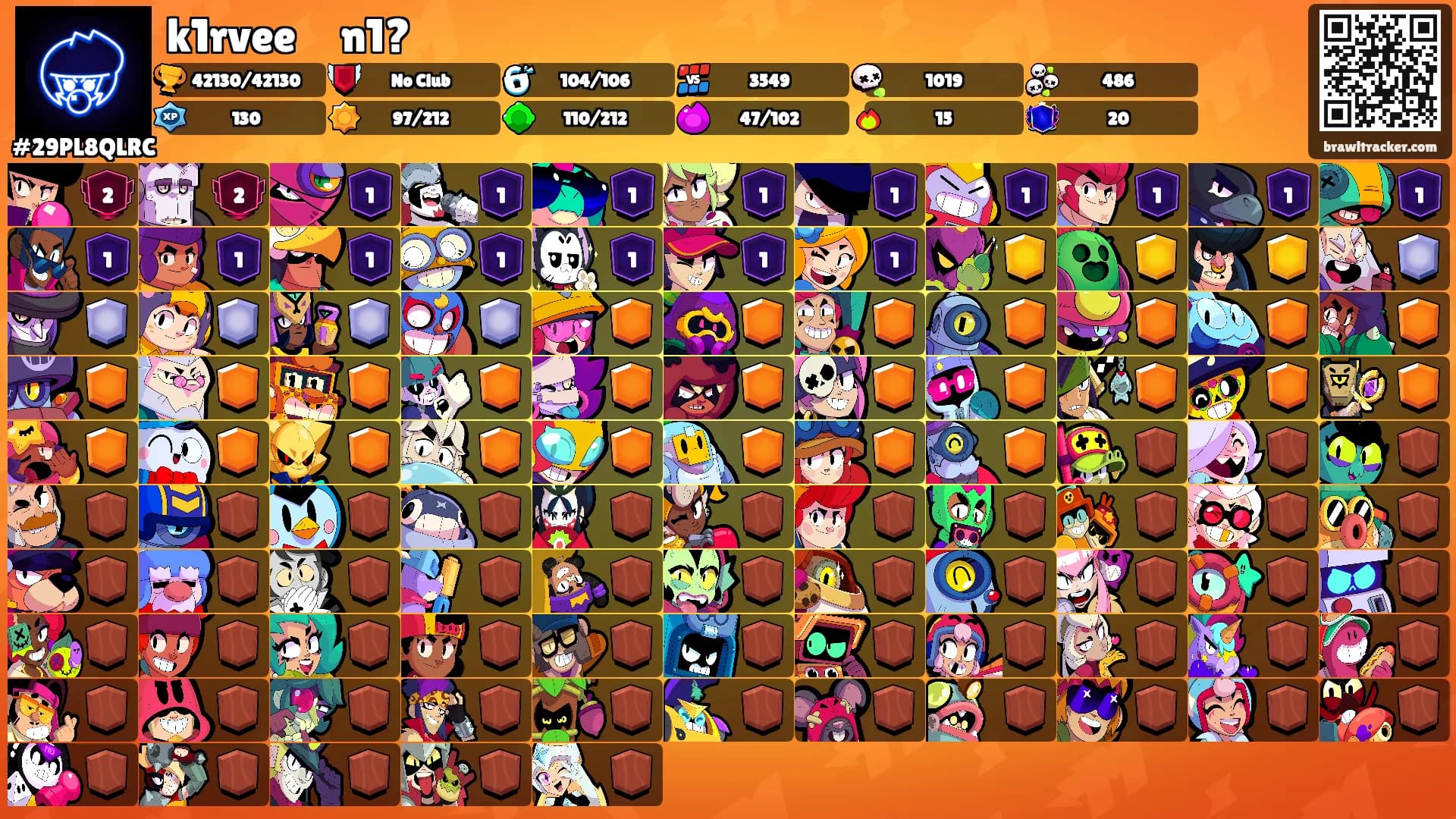 k1rvee❤‍🩹n1?'s Ranks