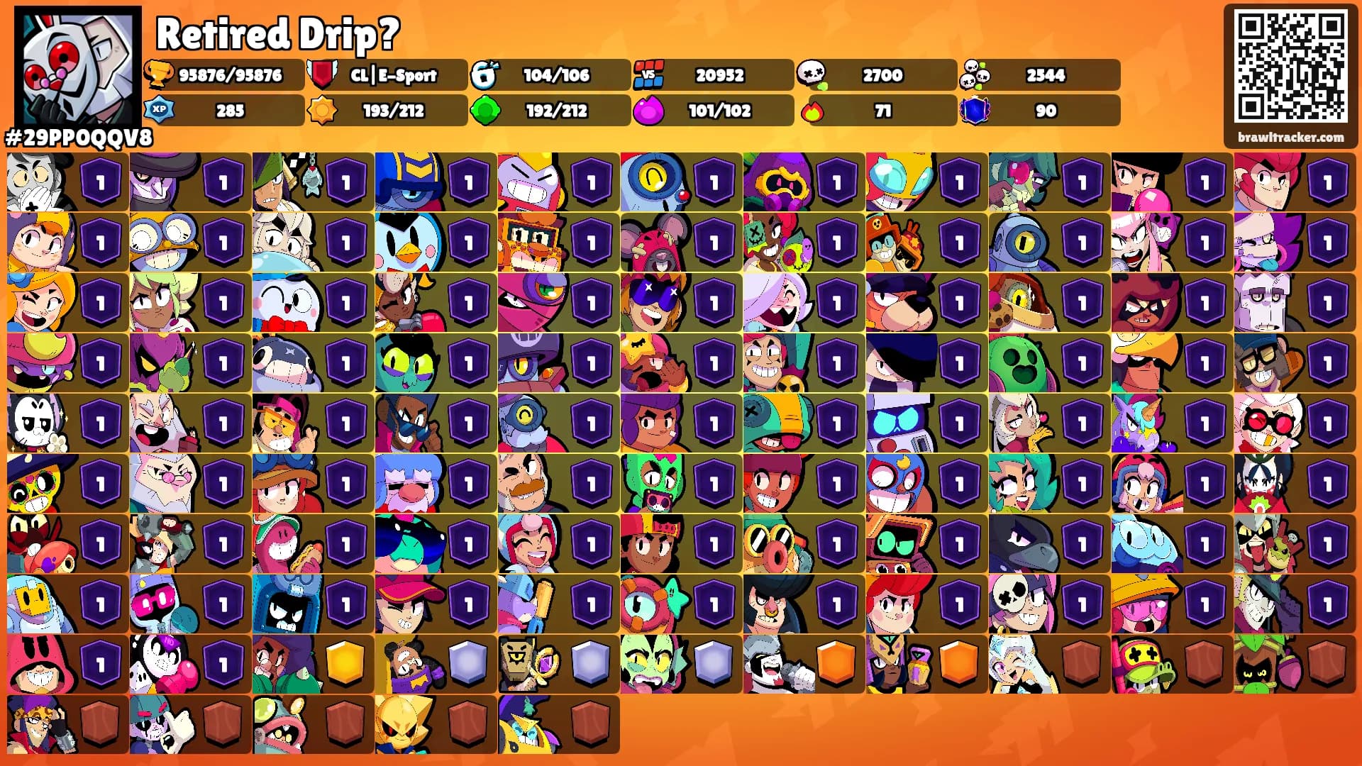 Retired Drip?'s Ranks