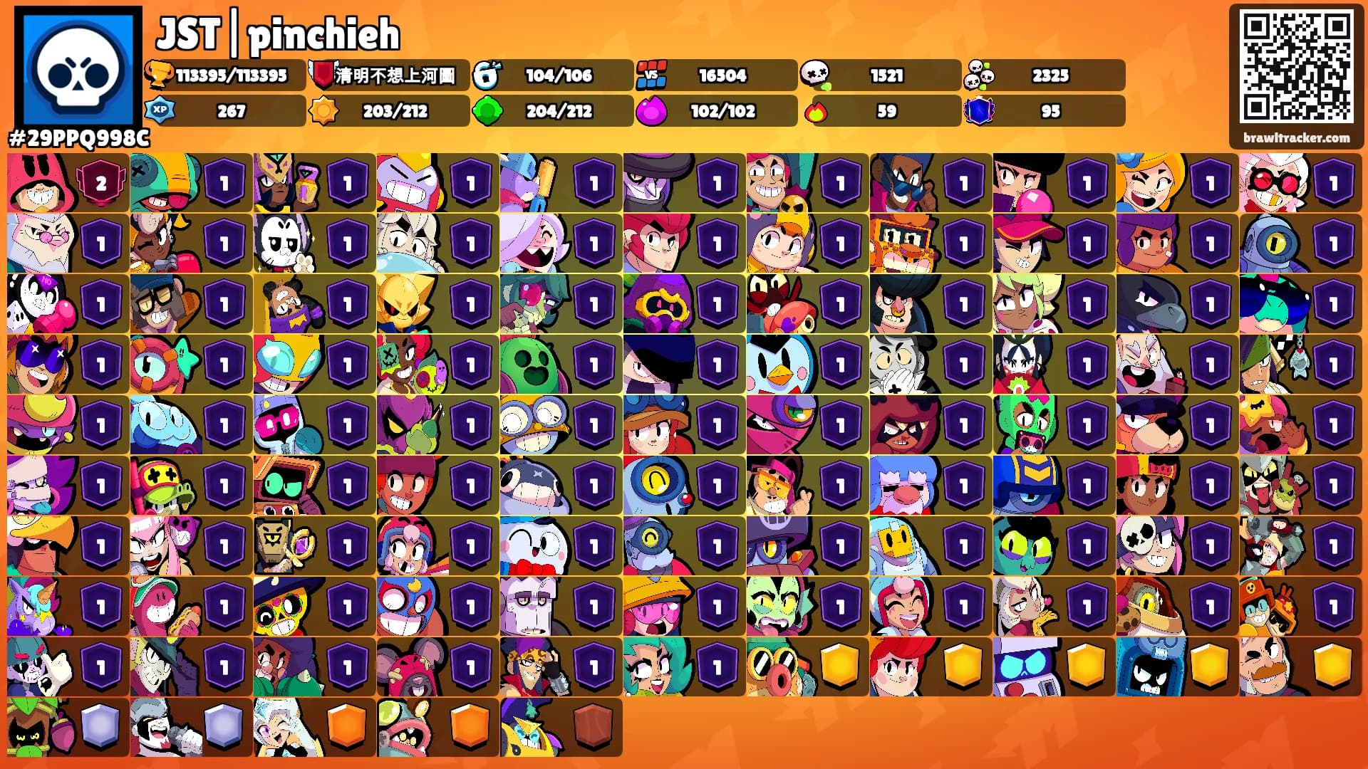 JST|pinchieh's Ranks