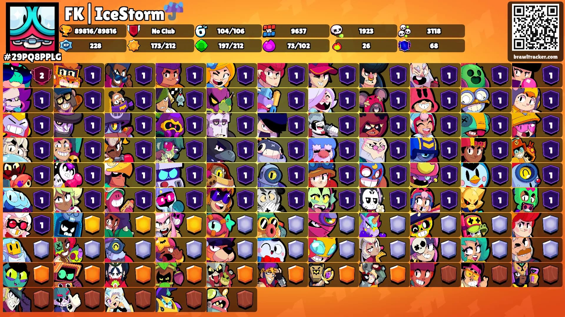 FK|IceStorm☔'s Ranks