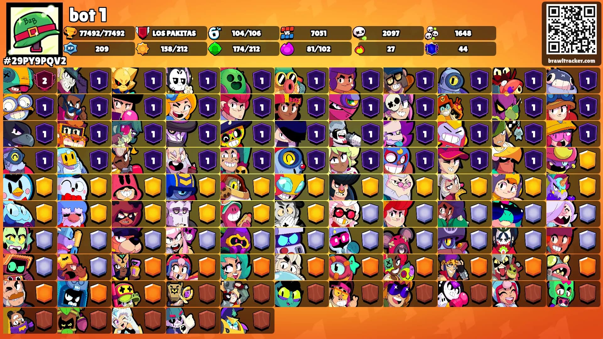 bot 1's Ranks