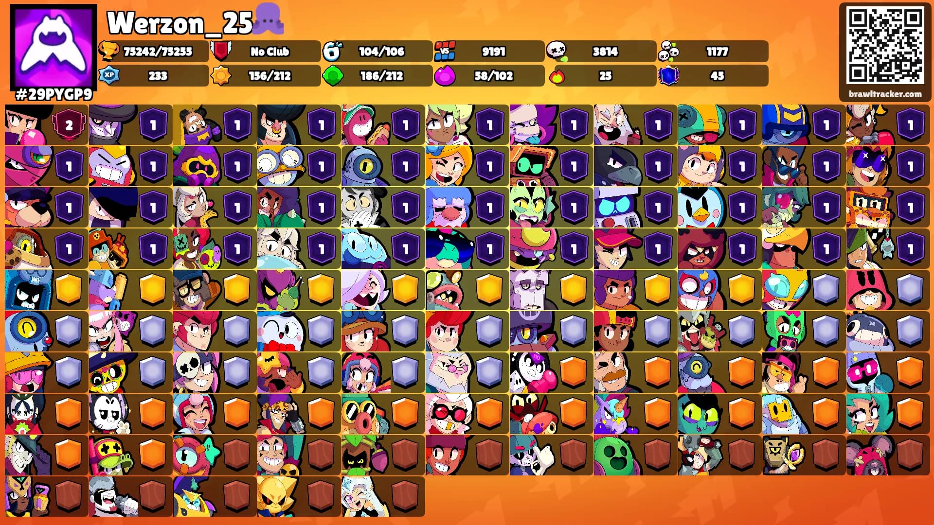 Werzon_25🐙's Ranks