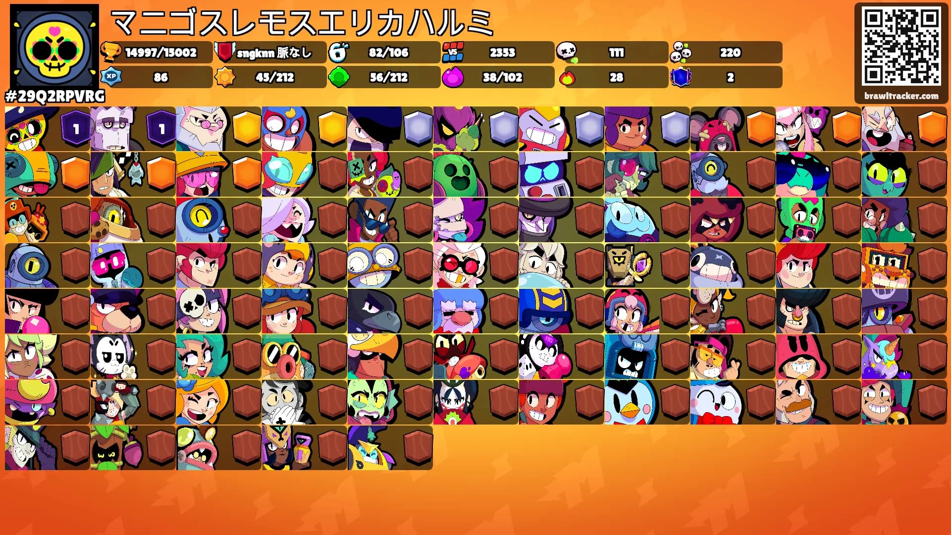 マニゴスレモスエリカハルミ's Ranks