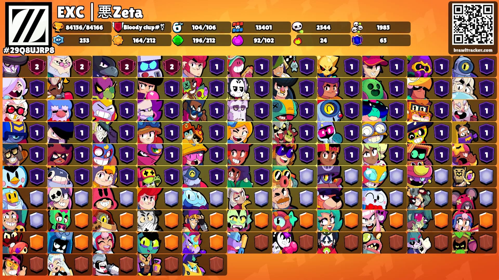 EXC |悪Zeta's Ranks