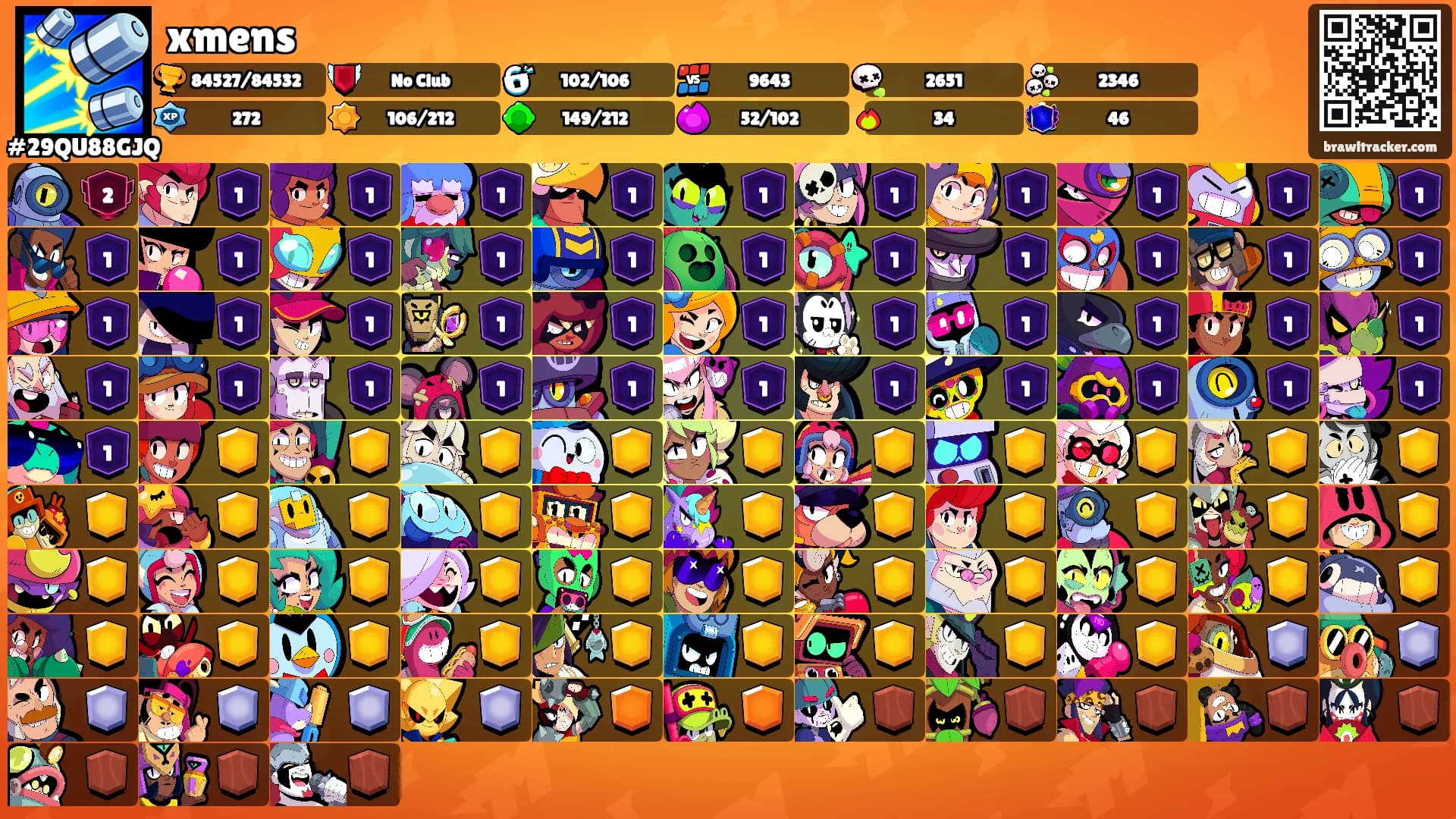 xmens's Ranks